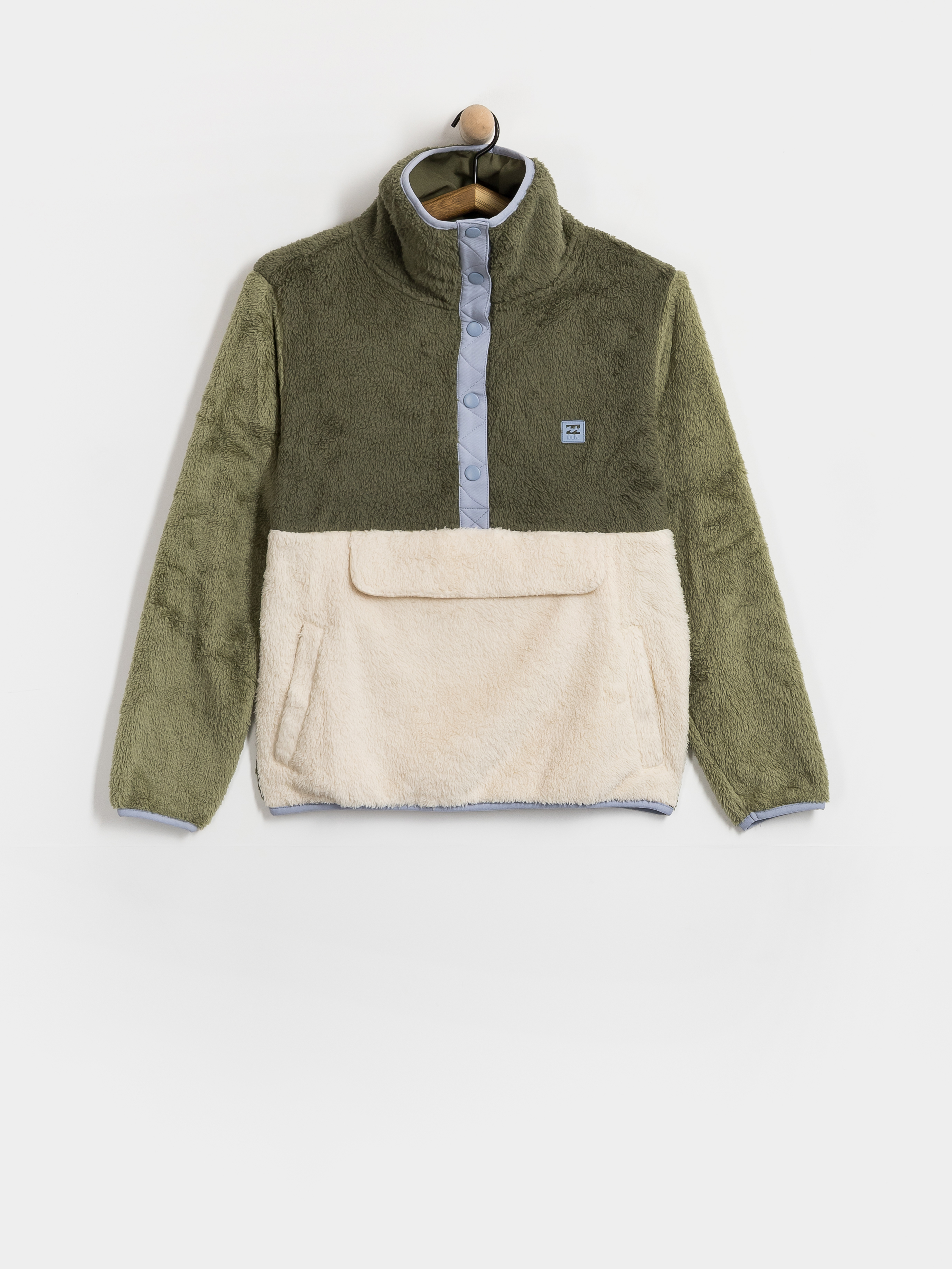 Flu00edsovu00e1 mikina Billabong Switchback Pullover Wmn (white cap)