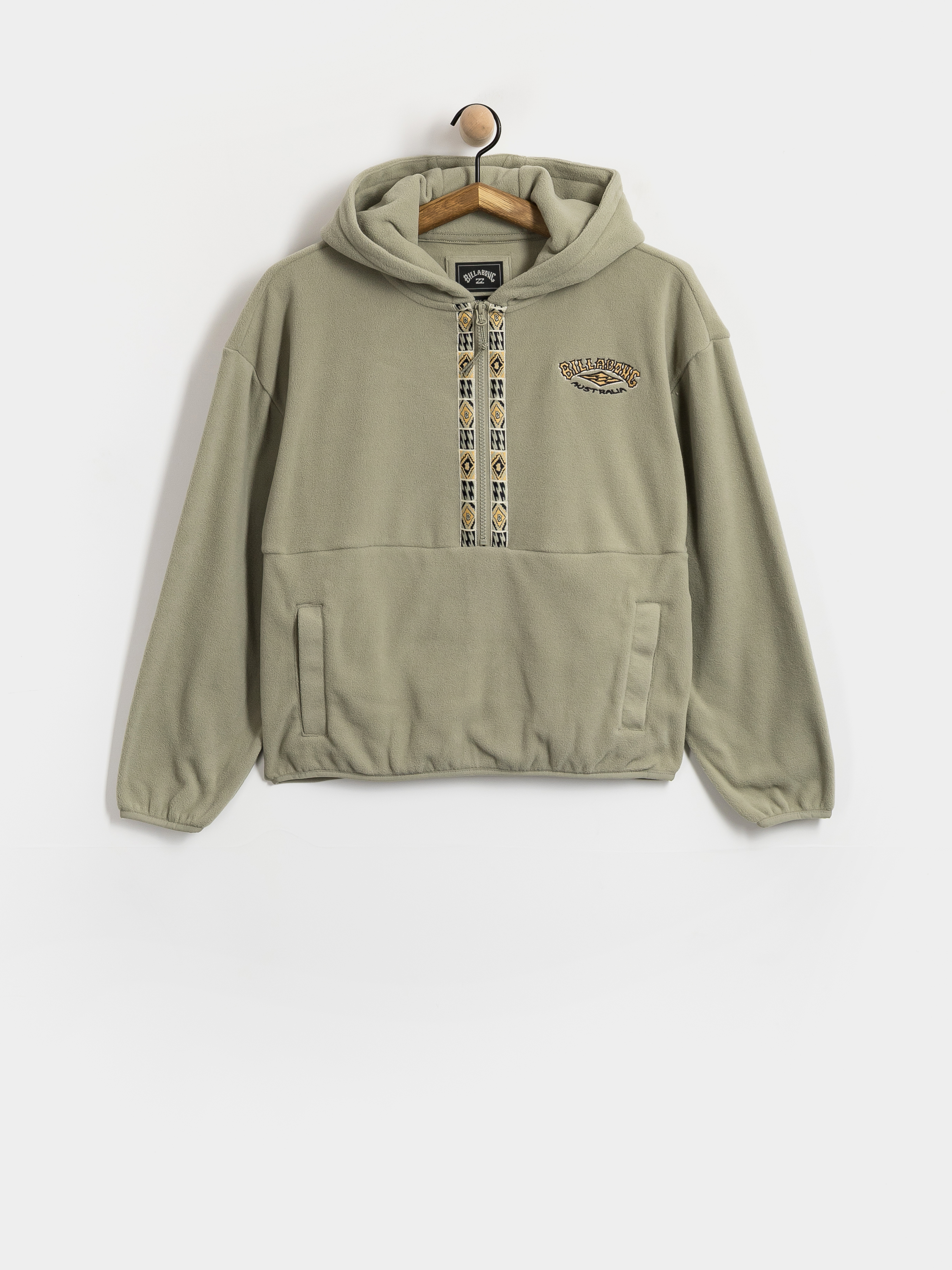 Mikina s kapucňou Billabong Winter Camp HD Wmn (seagrass)