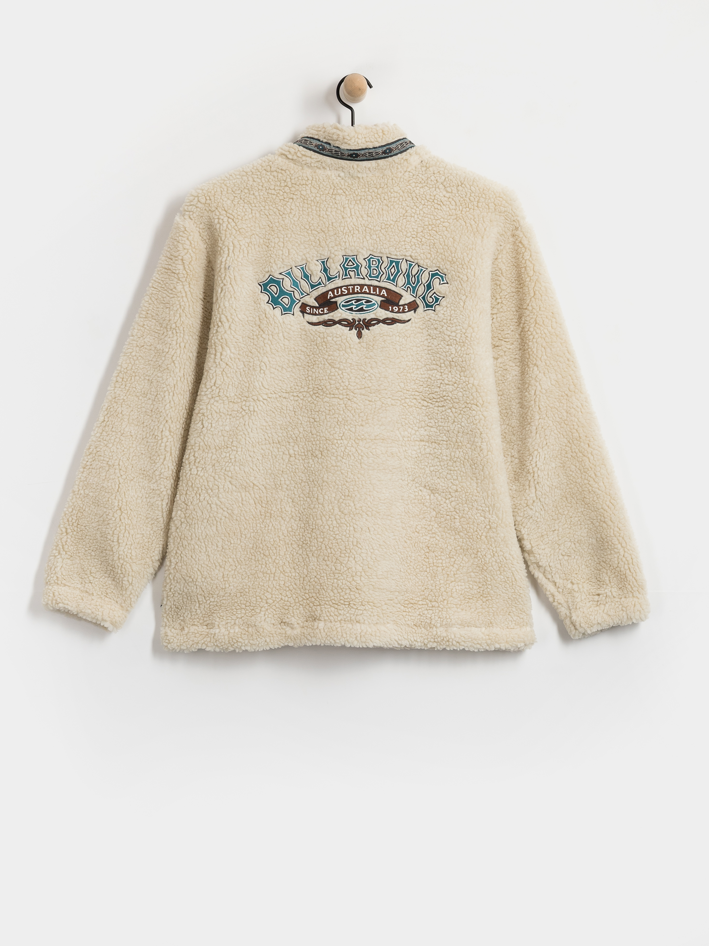 Pánsky Flísová mikina Billabong Tombstone Half Zip (oatmeal)