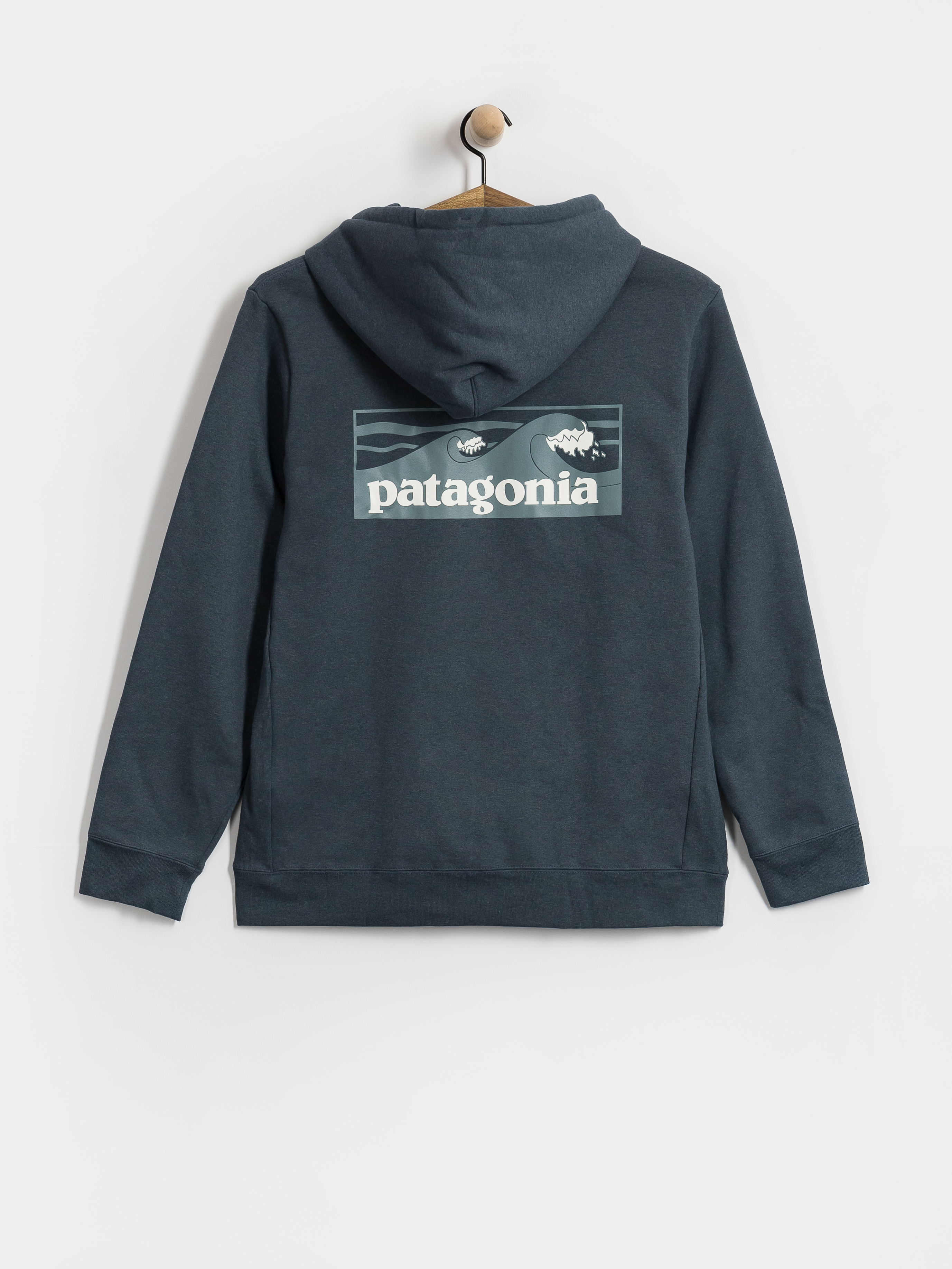 Mikina s kapucňou Patagonia Boardshort Logo Uprisal HD (summit blue)