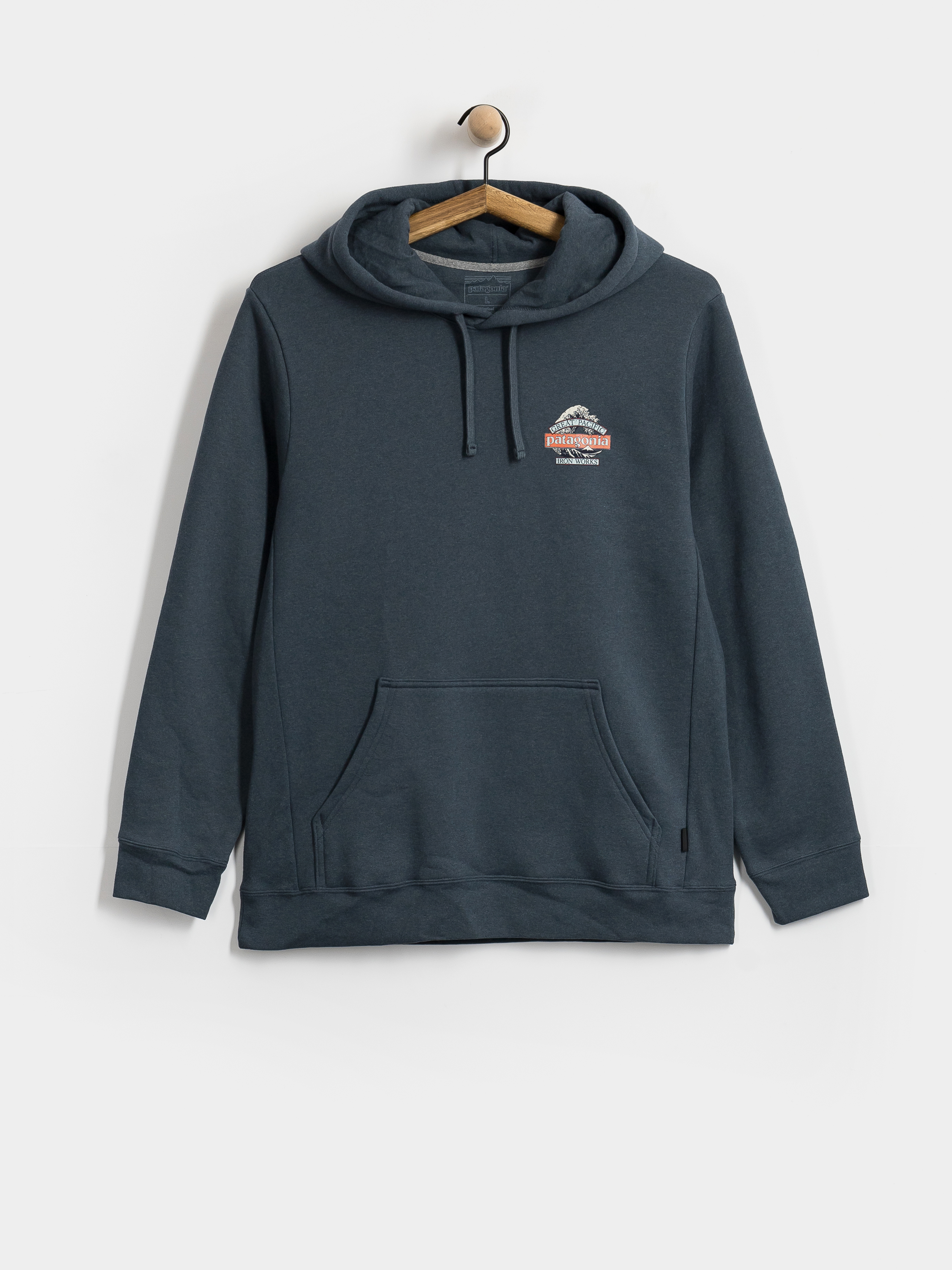 Mikina s kapucňou Patagonia Great Waves Uprisal HD (summit blue)