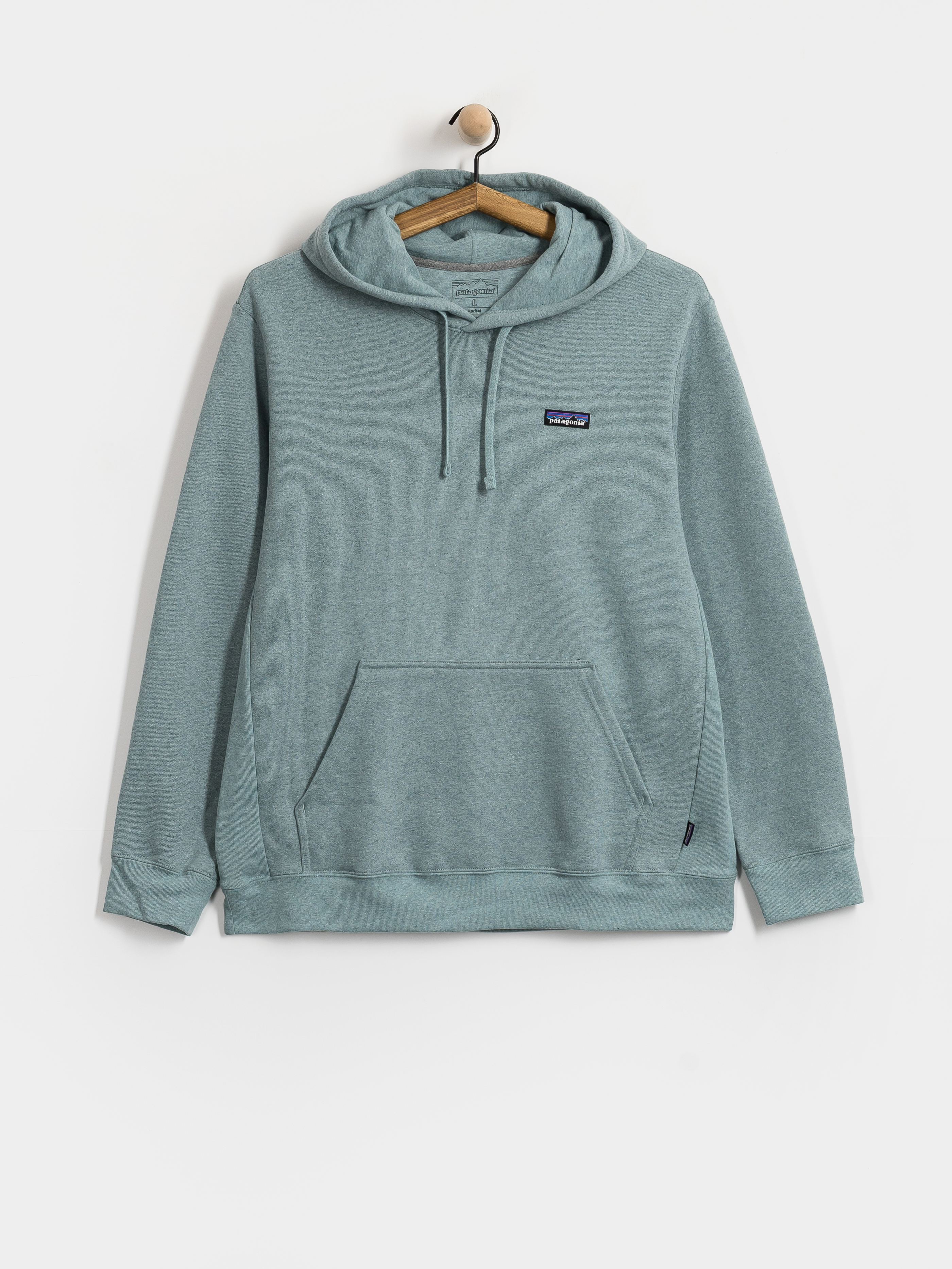 Mikina s kapucňou Patagonia P 6 Label Uprisal HD (blue sage)