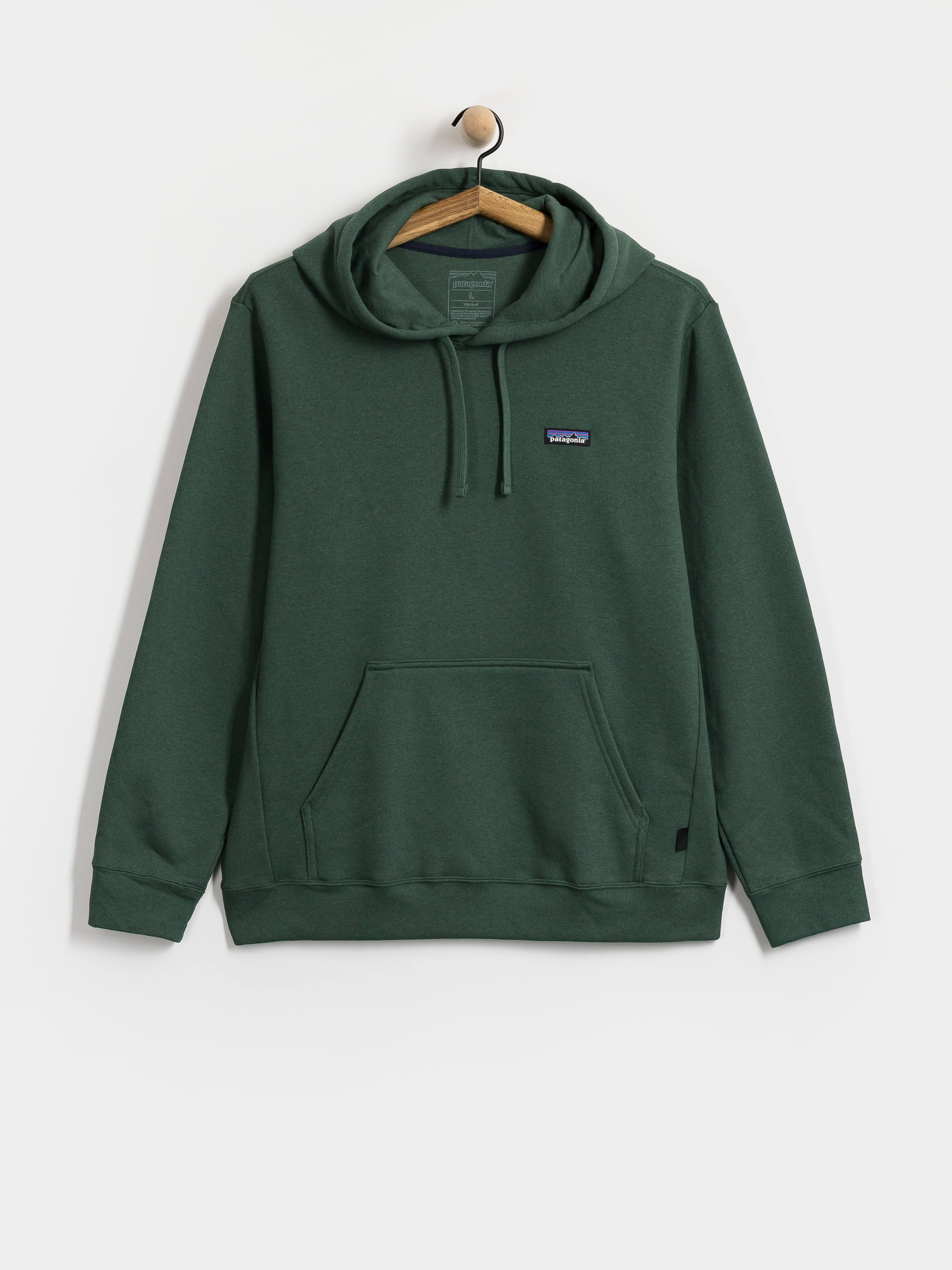 Mikina s kapucu0148ou Patagonia P 6 Label Uprisal HD (canopy green)