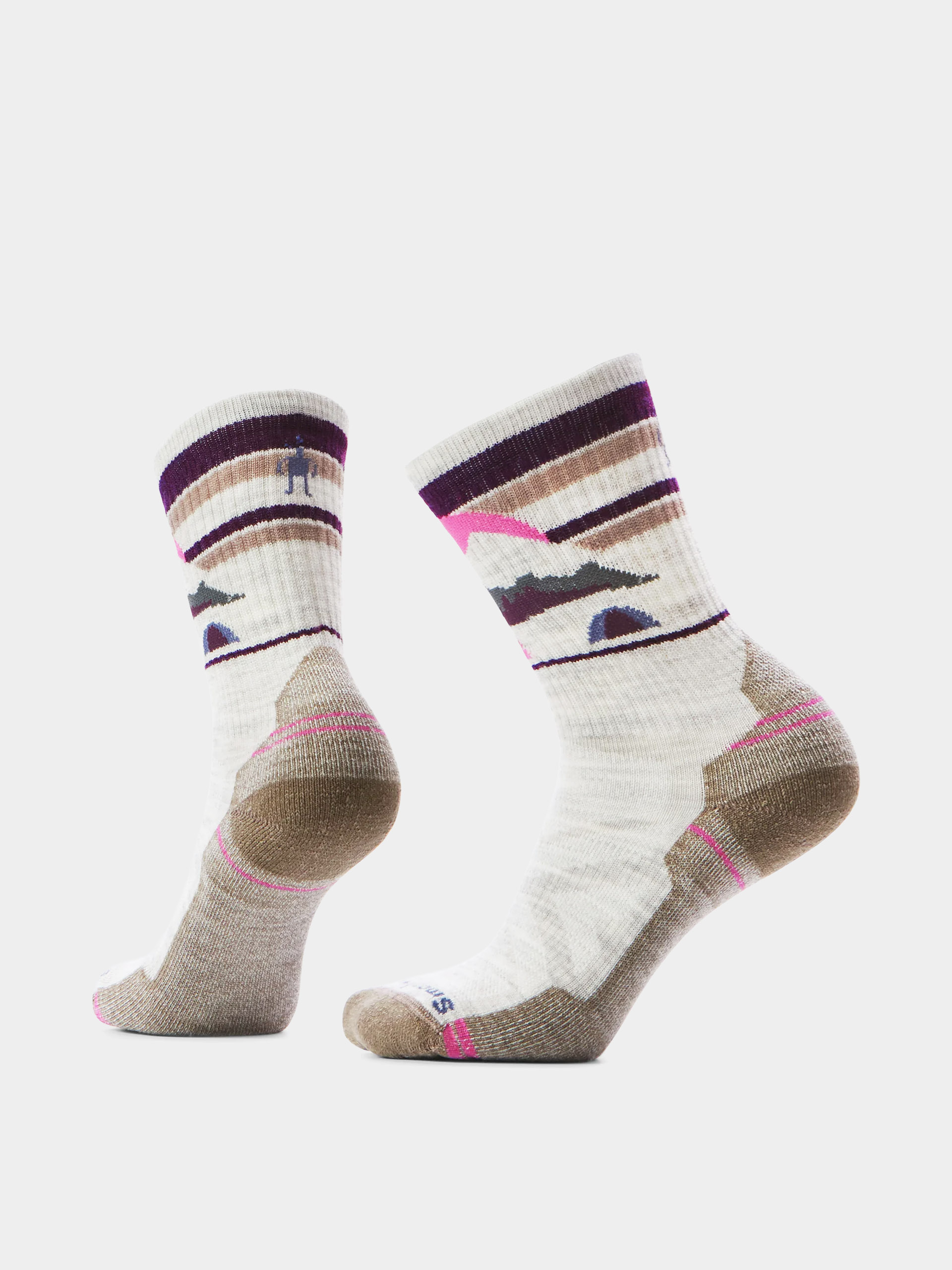 Ponožky Smartwool Hike Light Cushion Mountain Moon Wmn (ash)