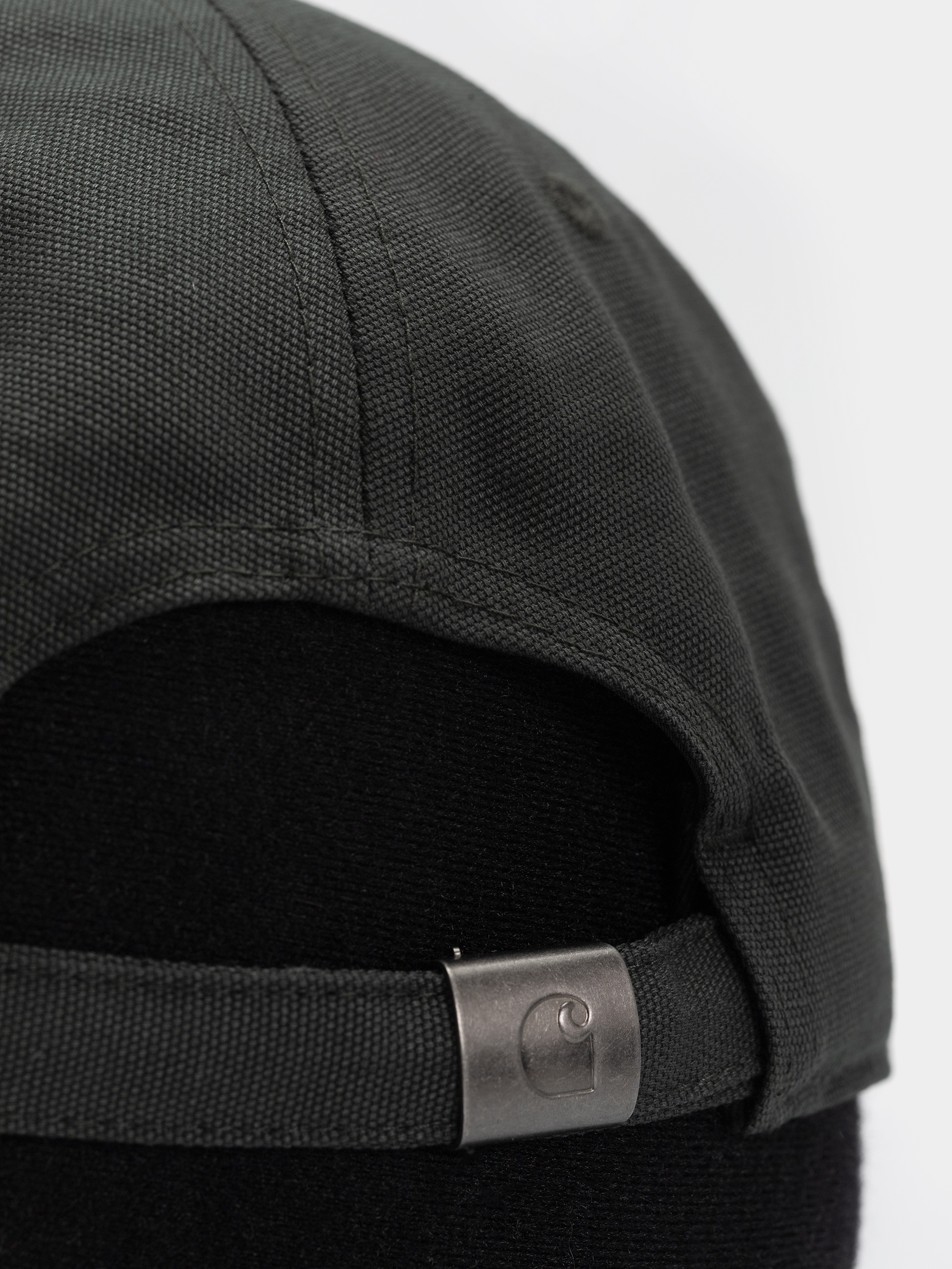 Šiltovka Carhartt WIP Canvas Script (dark scarab/palisander)