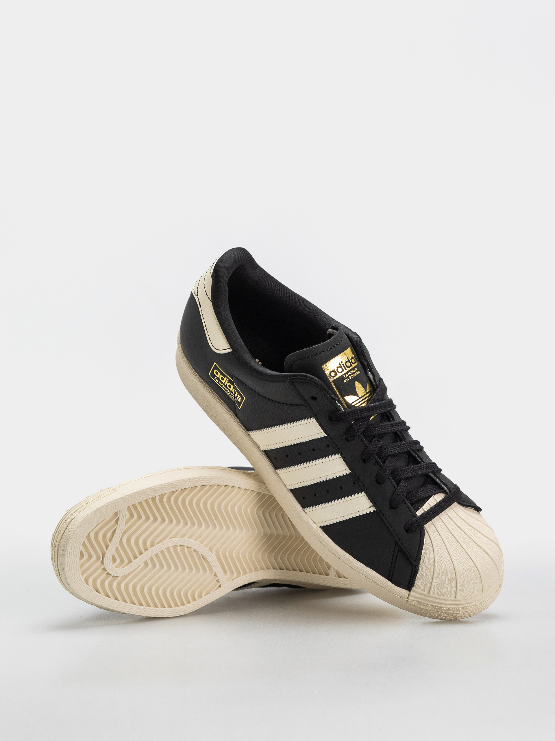 Topánky adidas Superstar 80 Adv (cblack/crewht/goldmt)
