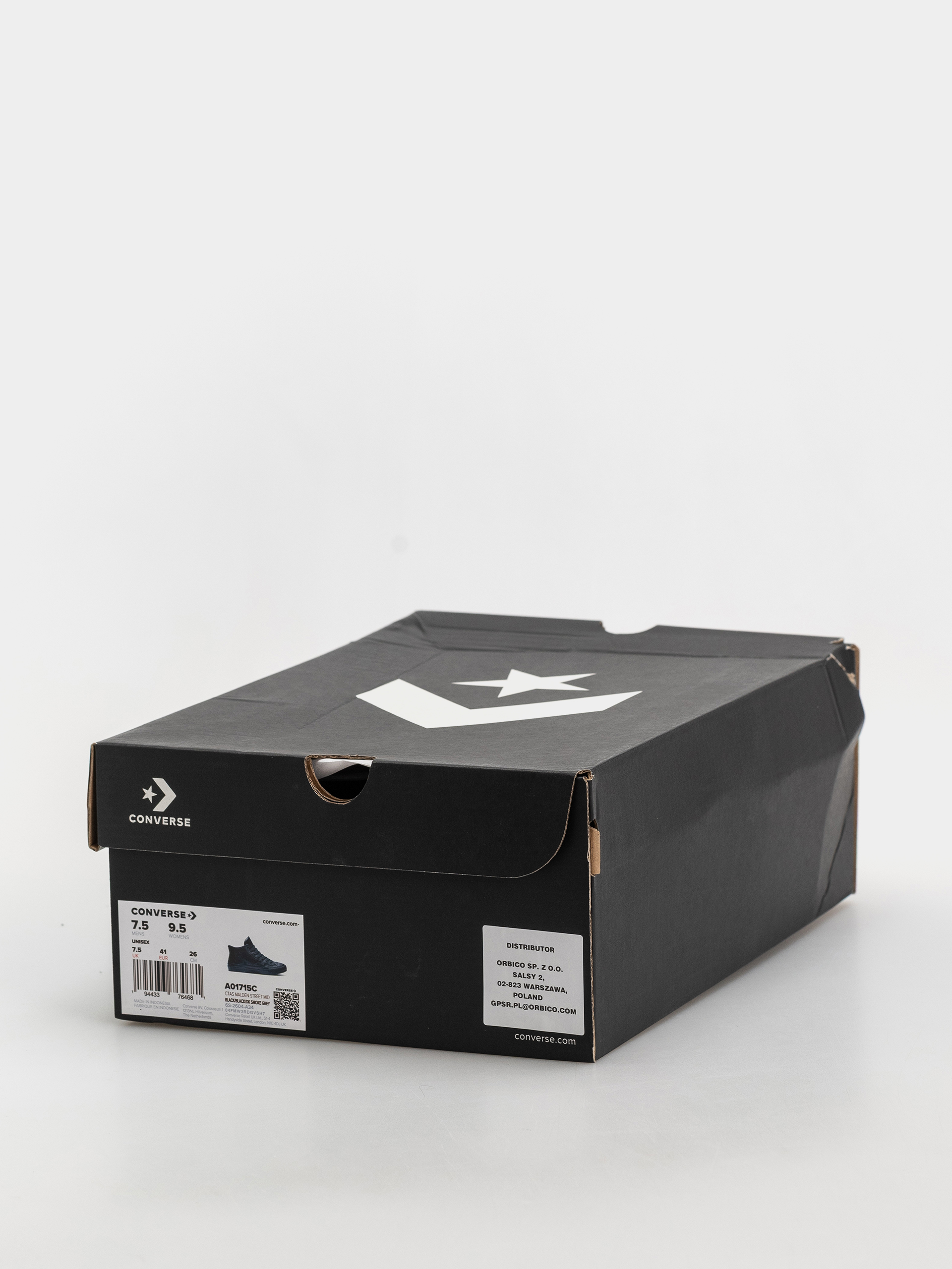 Topánky Converse Chuck Taylor All Star Malden Street Mid (black/black)