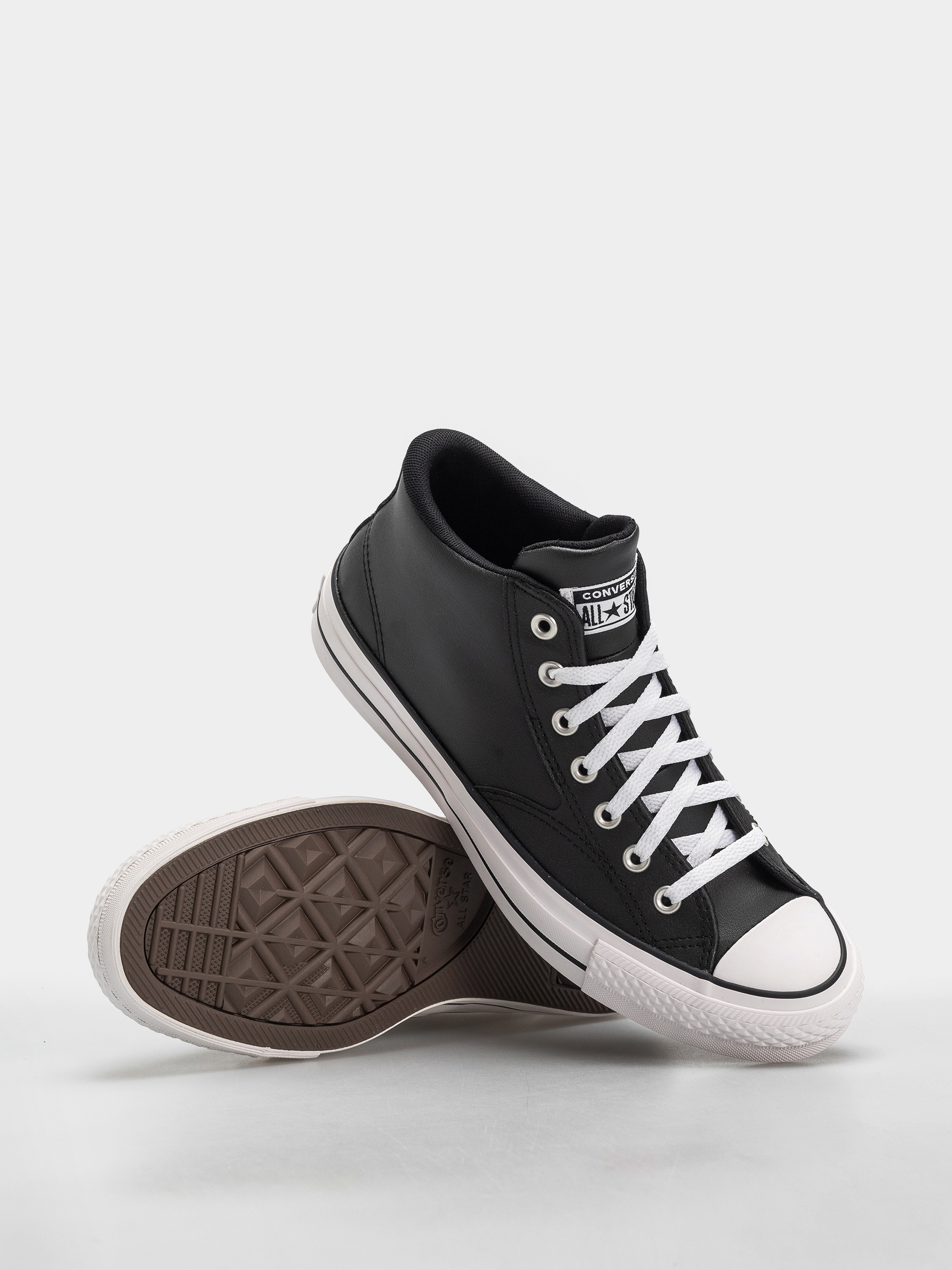 Topánky Converse Chuck Taylor All Star Malden Street Mid (black/white/black)