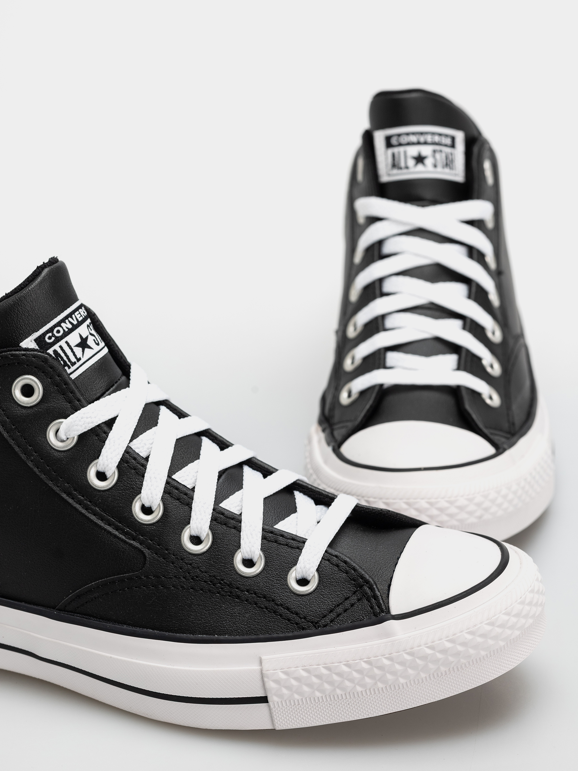 Topánky Converse Chuck Taylor All Star Malden Street Mid (black/white/black)