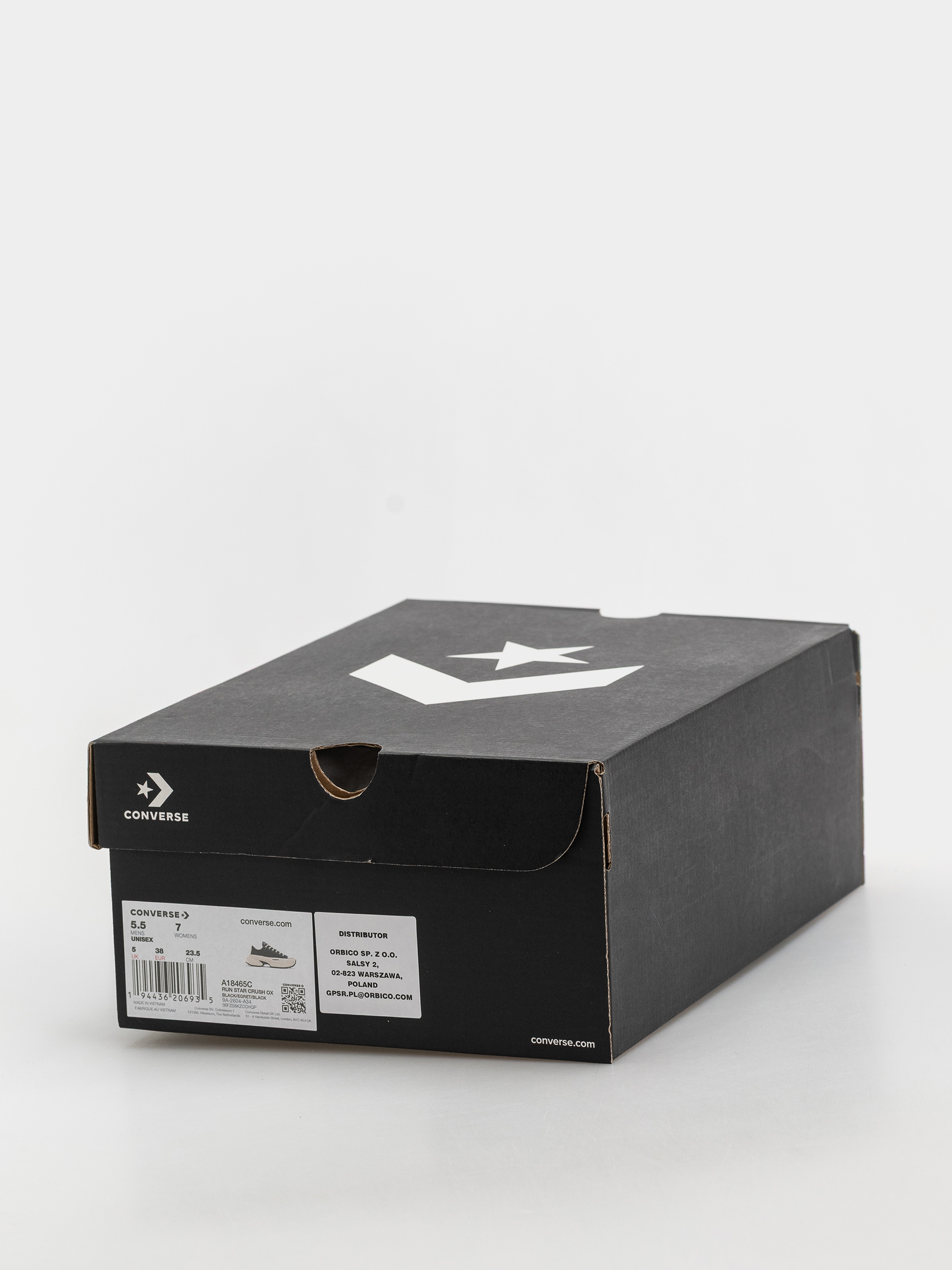 Topánky Converse Run Star Crush Ox Wmn (black/egret/black)