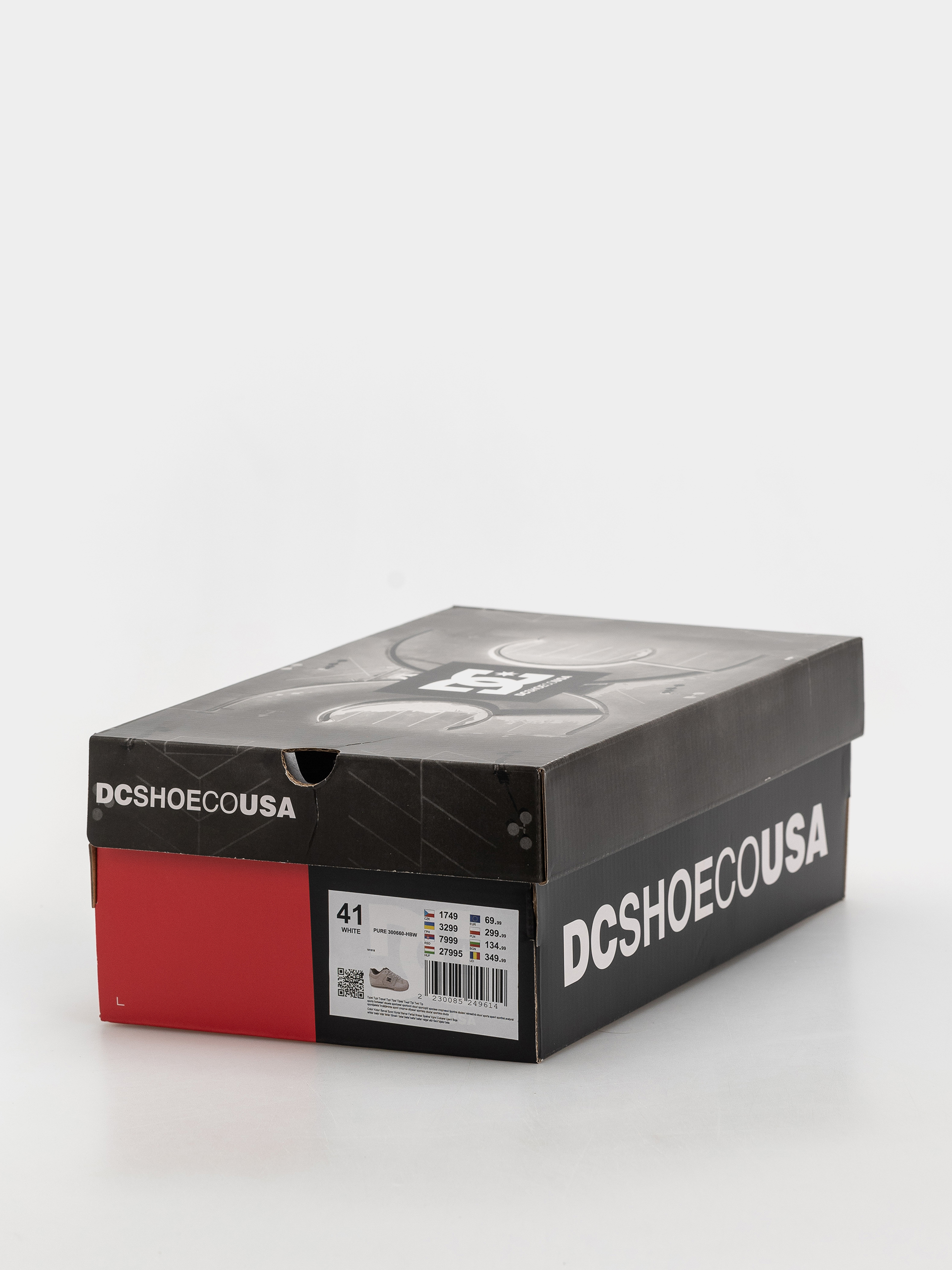 Topánky DC Pure (white/battleship/white)
