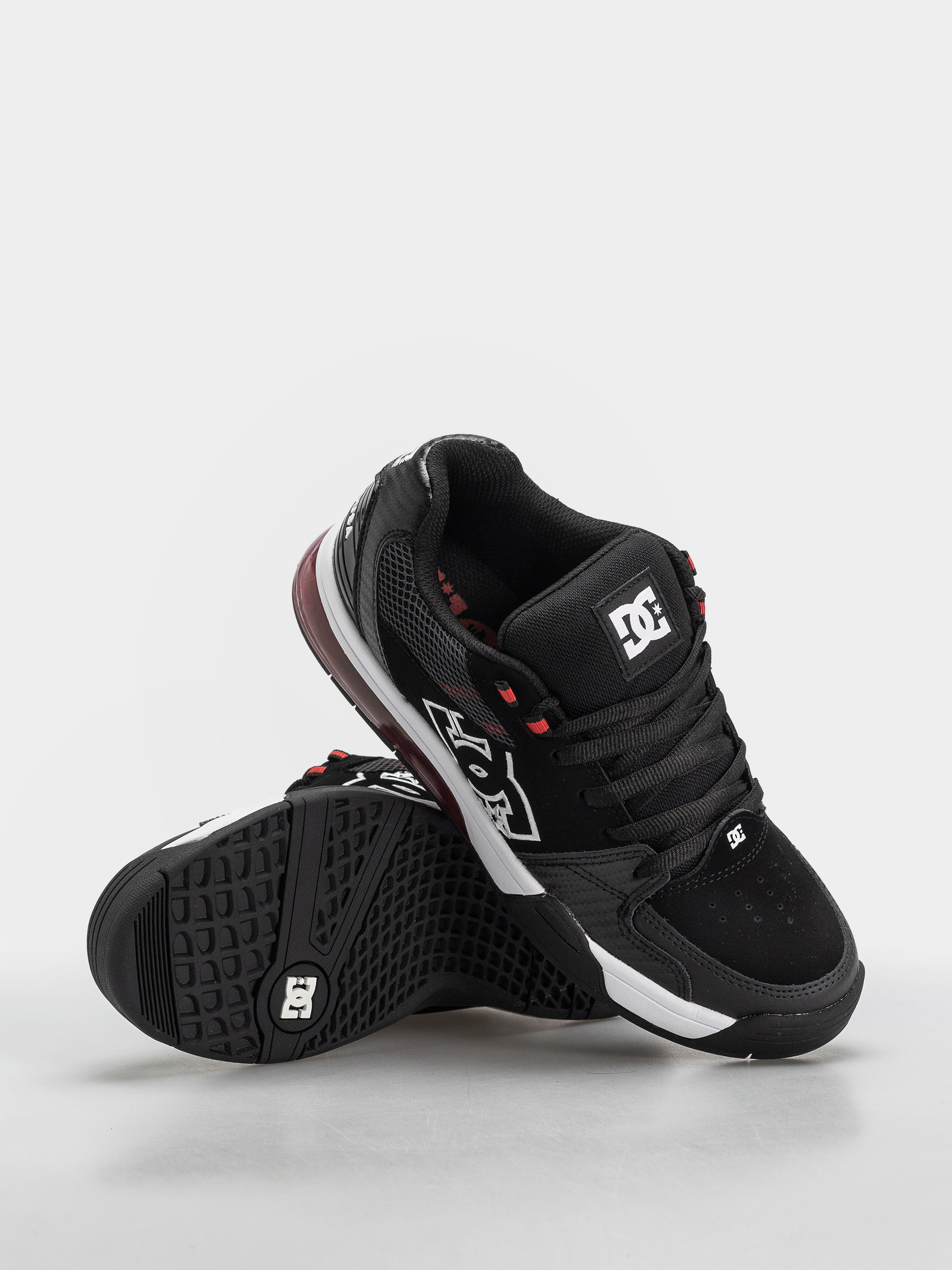 Topánky DC Versatile (black/white/athletic red)