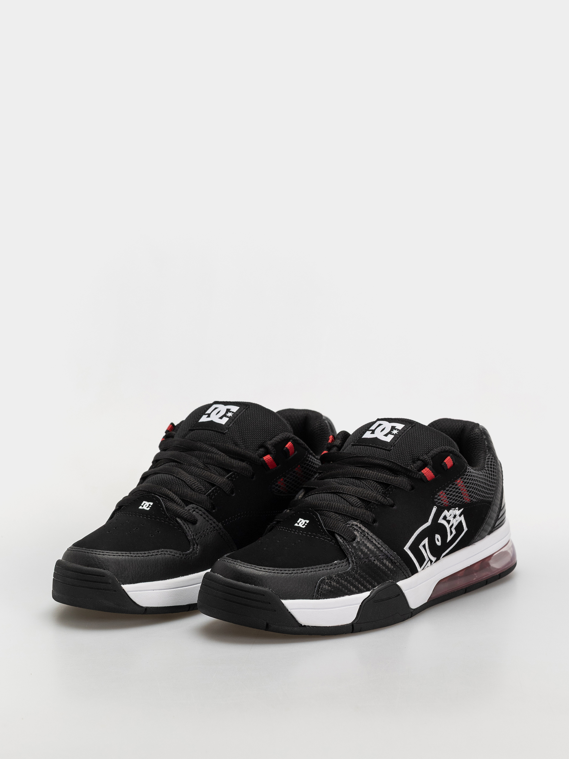 Topánky DC Versatile (black/white/athletic red)