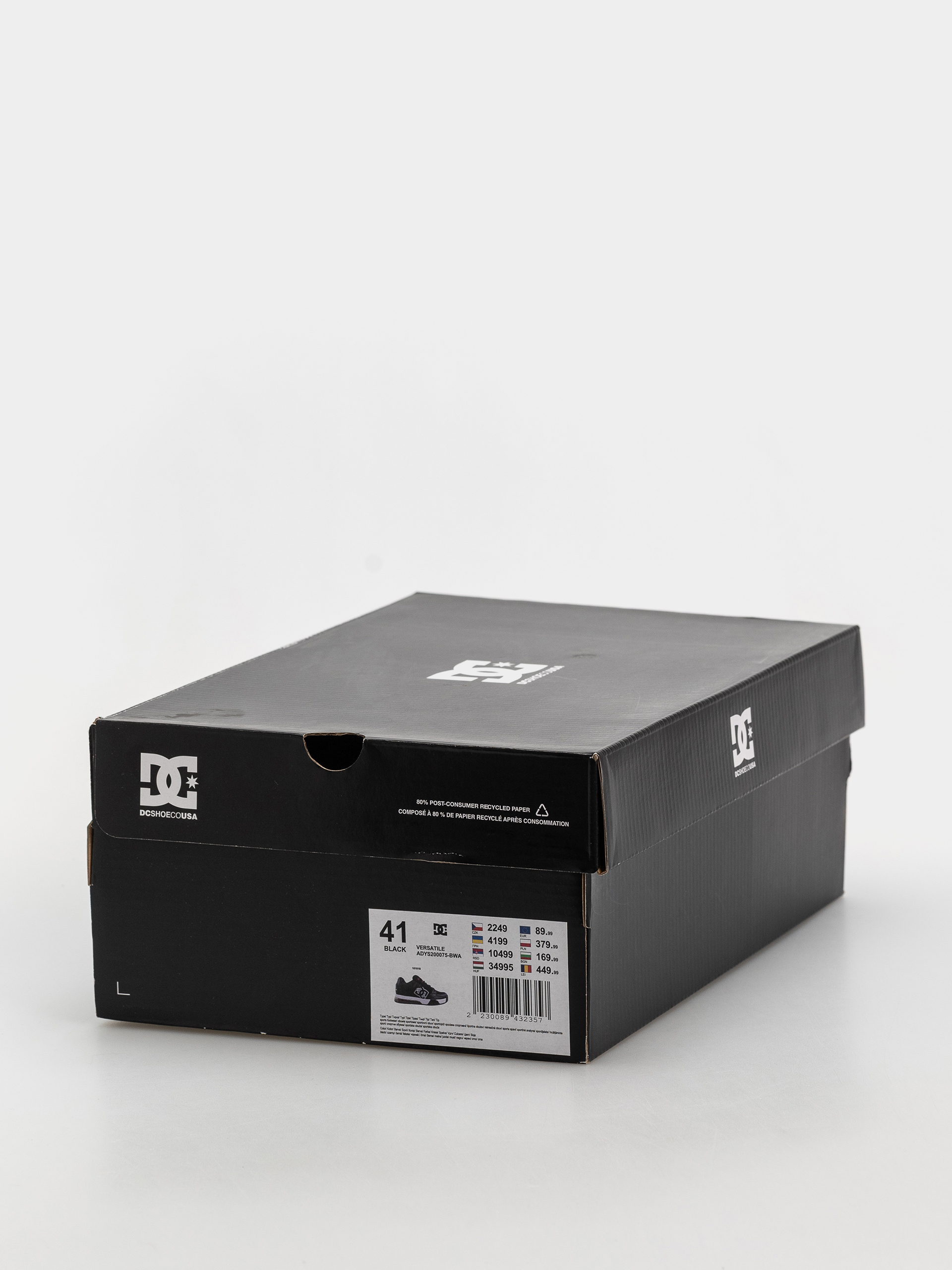Topánky DC Versatile (black/white/athletic red)