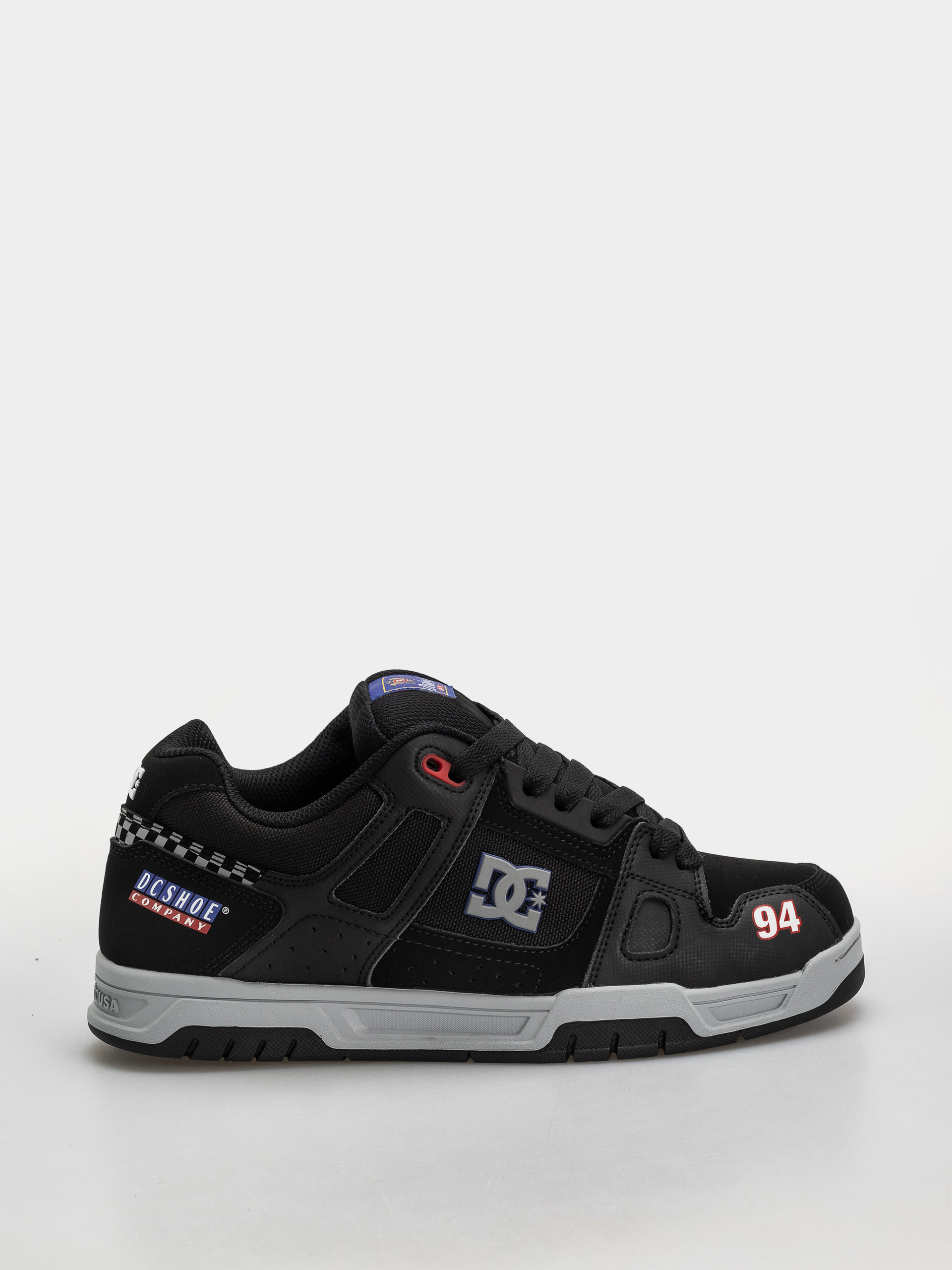 Topánky DC Stag (black/grey/blue)