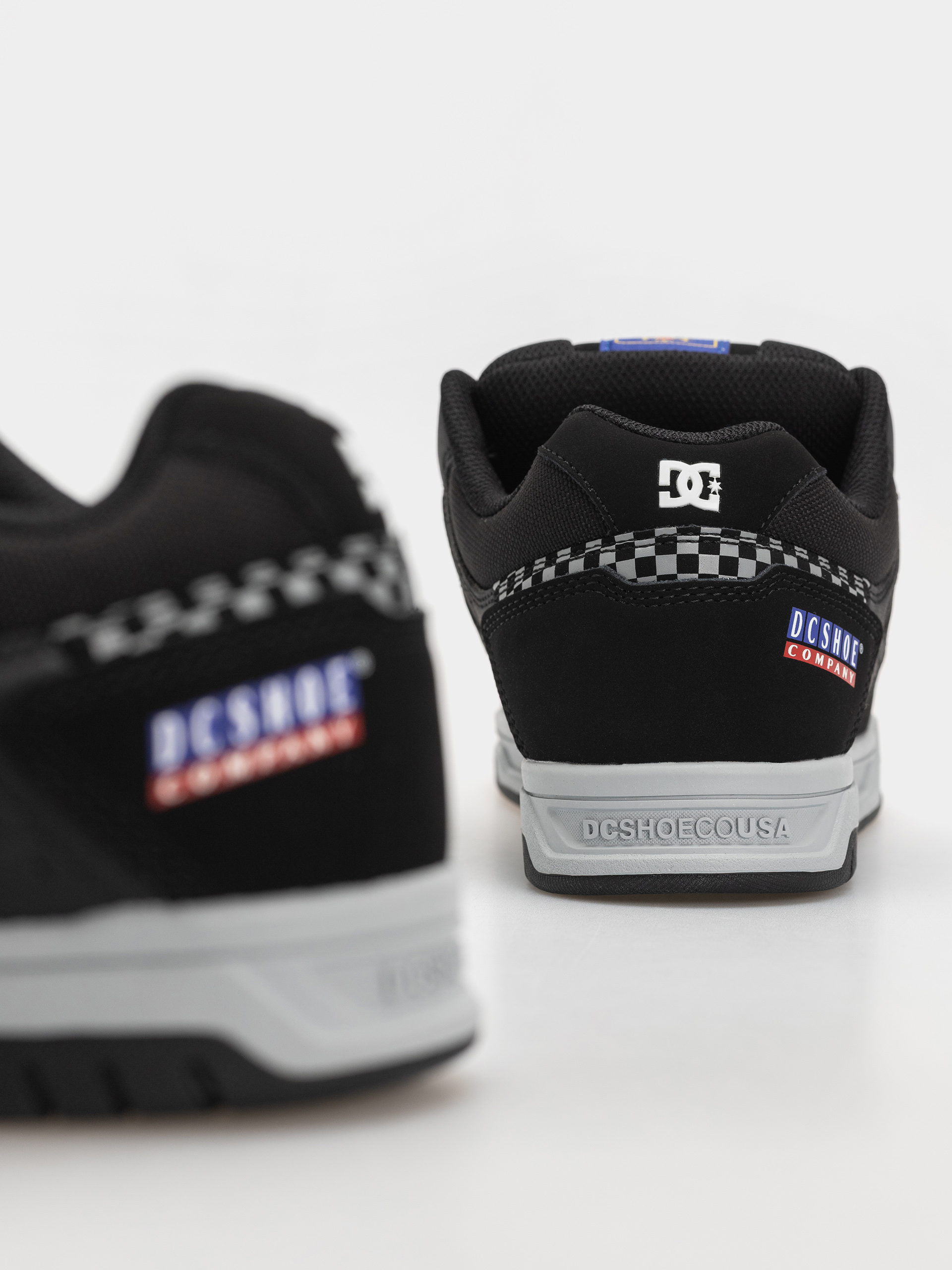 Topánky DC Stag (black/grey/blue)