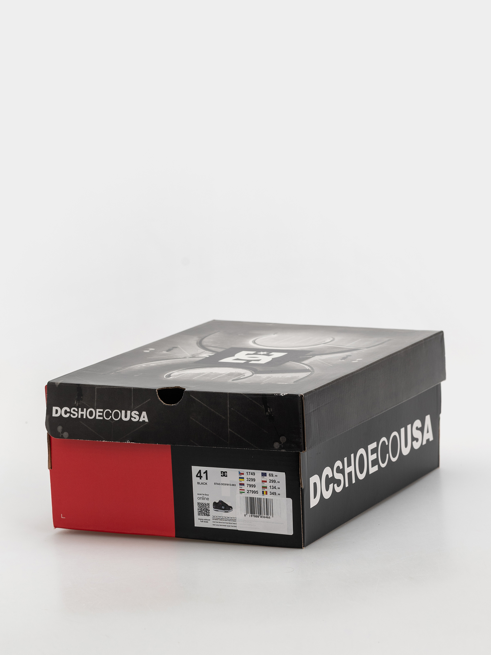 Topánky DC Stag (black/grey/blue)