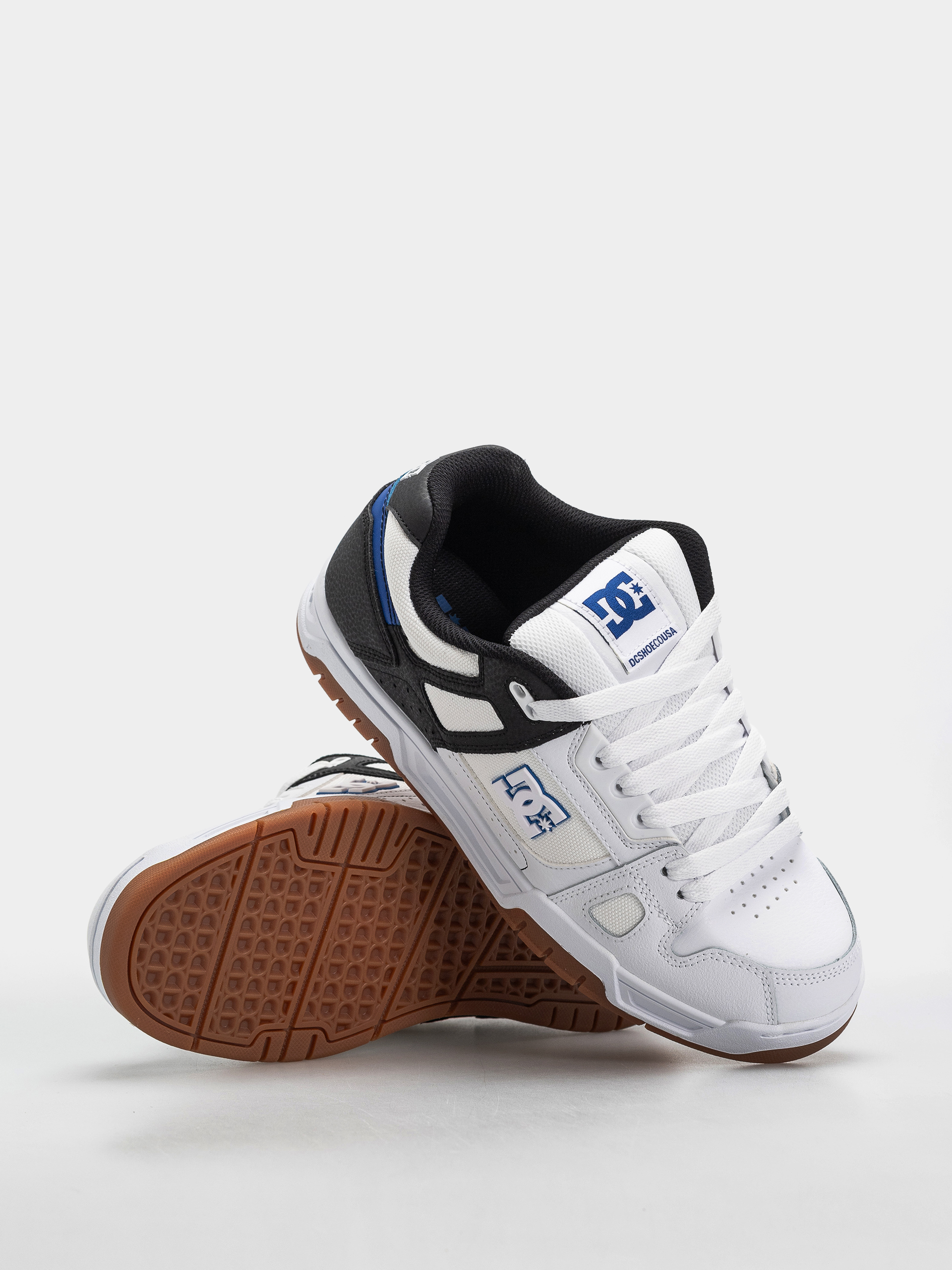 Topánky DC Stag (white/black/blue)