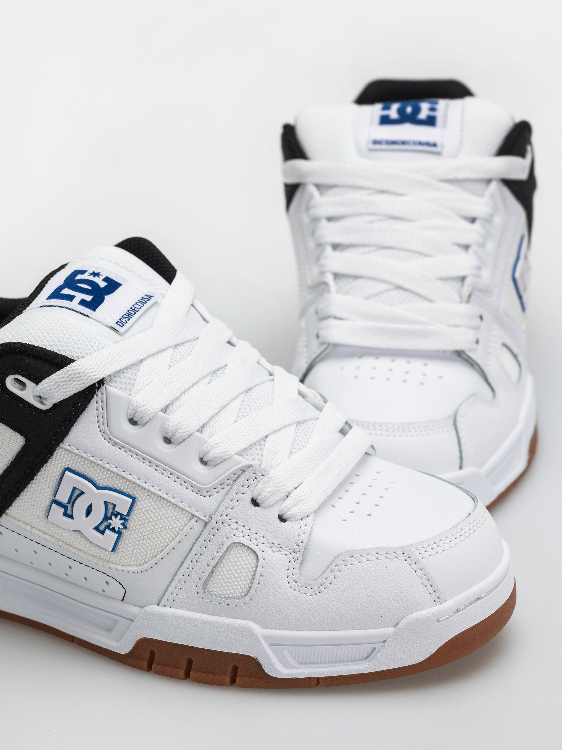 Topánky DC Stag (white/black/blue)