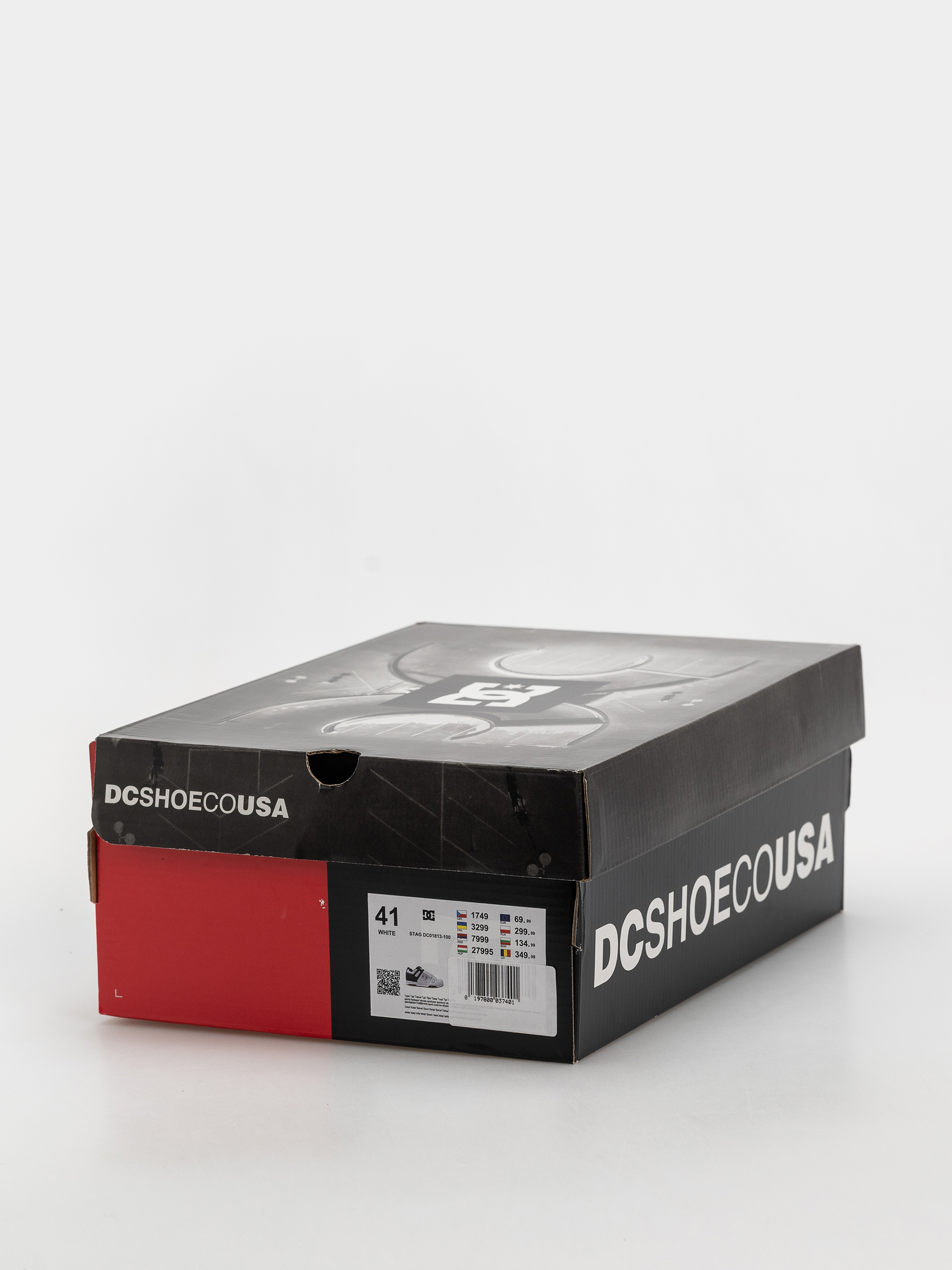 Topánky DC Stag (white/black/blue)