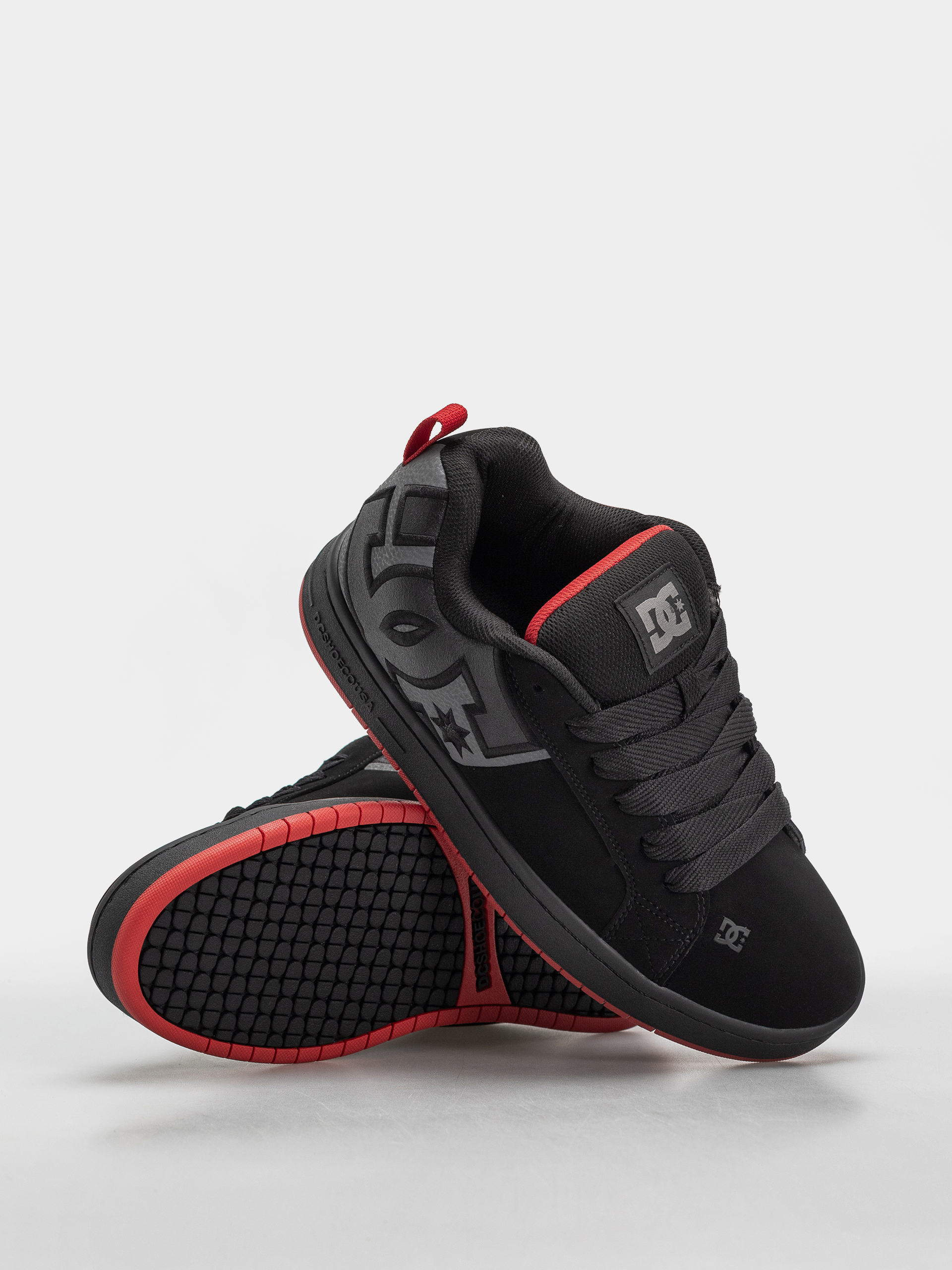 Topánky DC Court Graffik (black/grey/red)