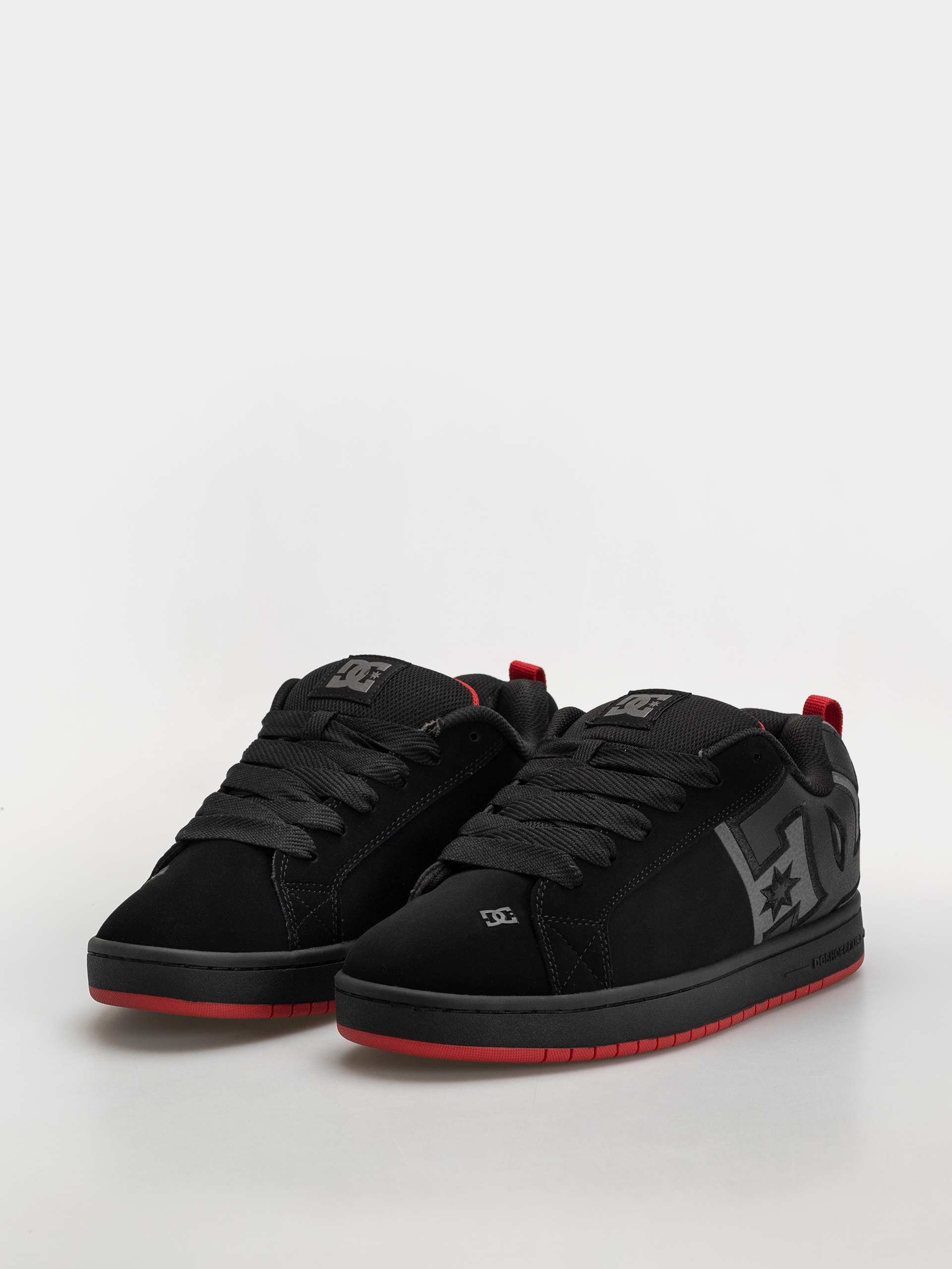 Topánky DC Court Graffik (black/grey/red)