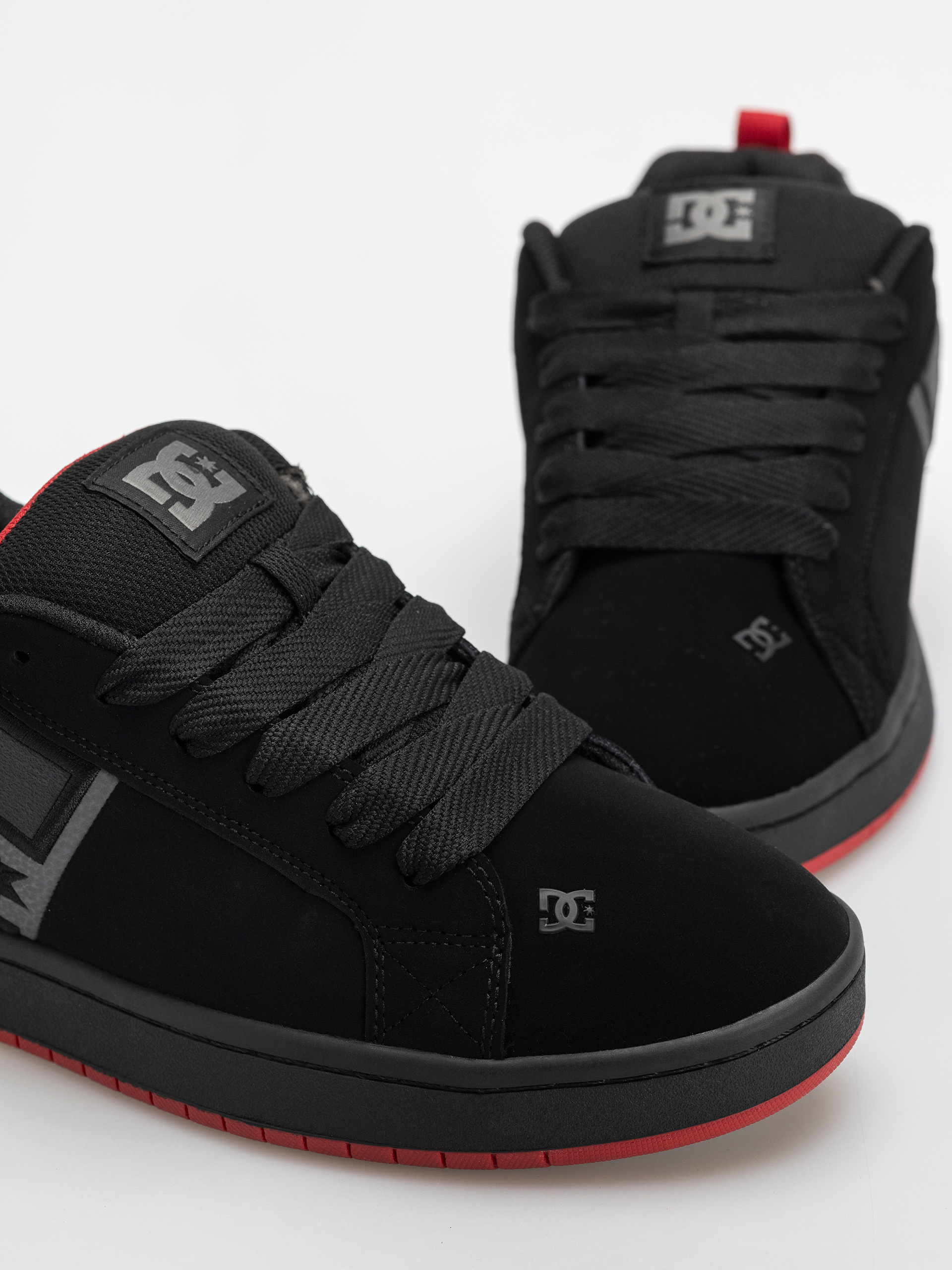 Topánky DC Court Graffik (black/grey/red)