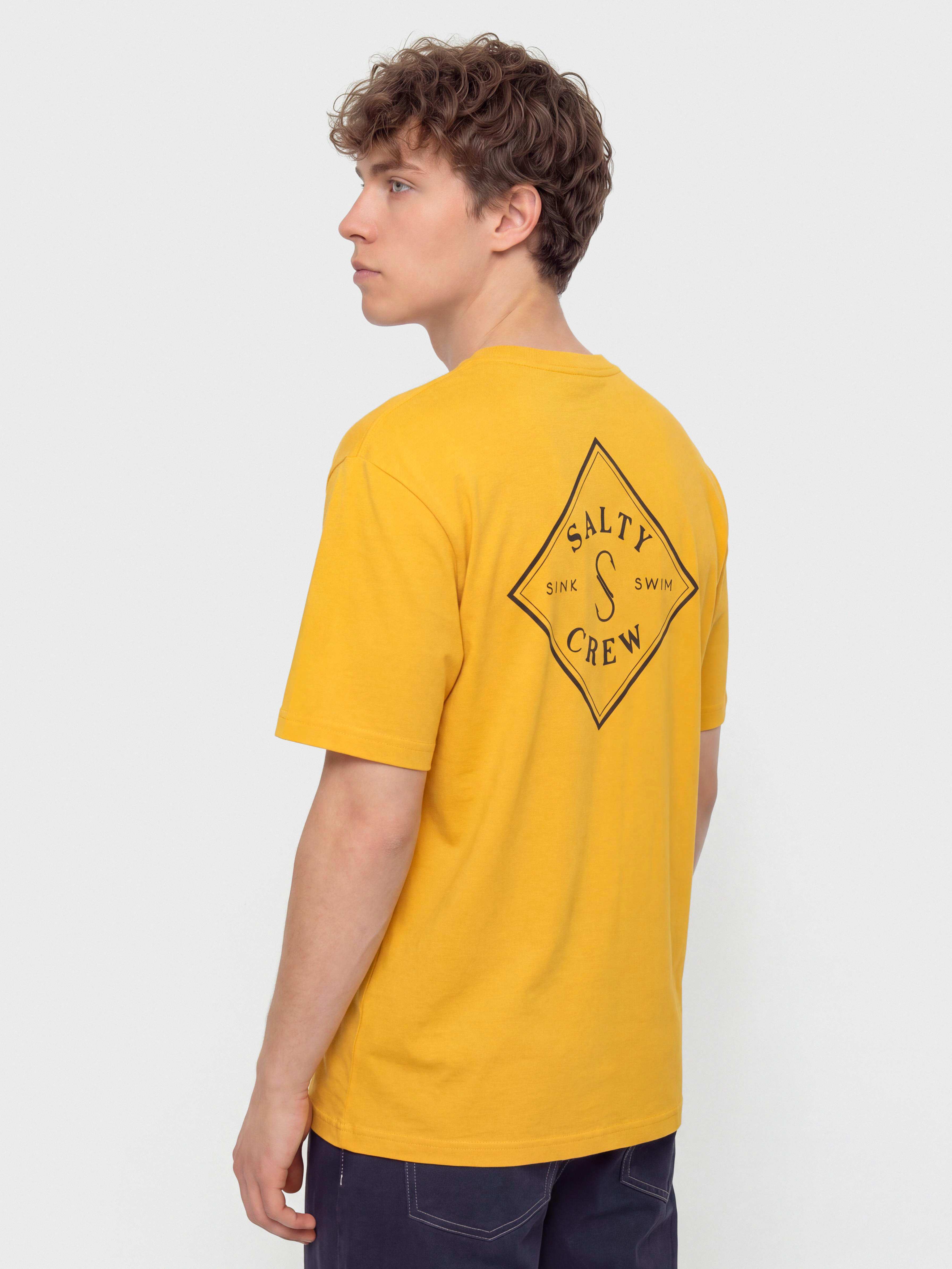 Tričko Salty Crew Tippet (mineral yellow)