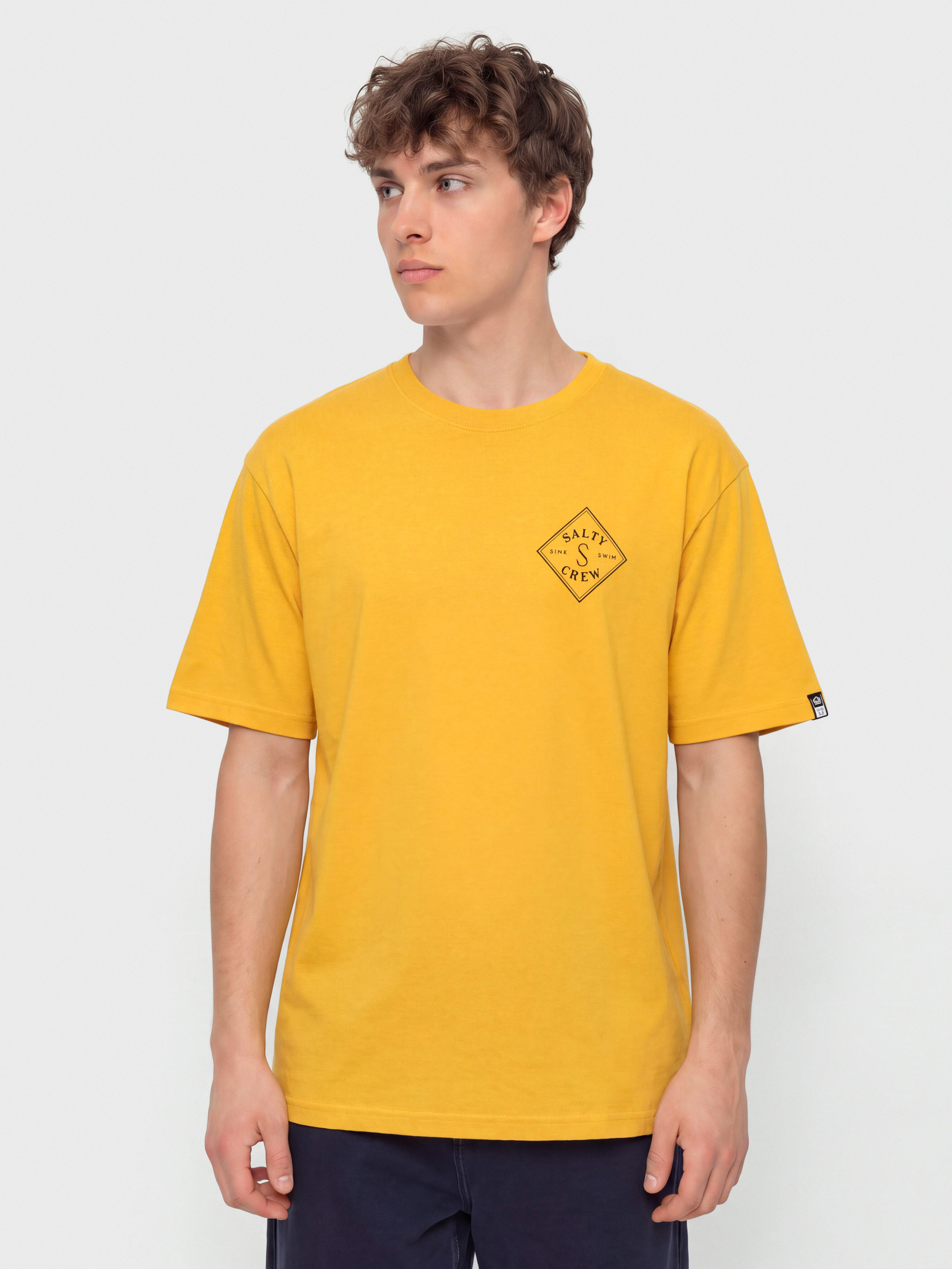 Tričko Salty Crew Tippet (mineral yellow)