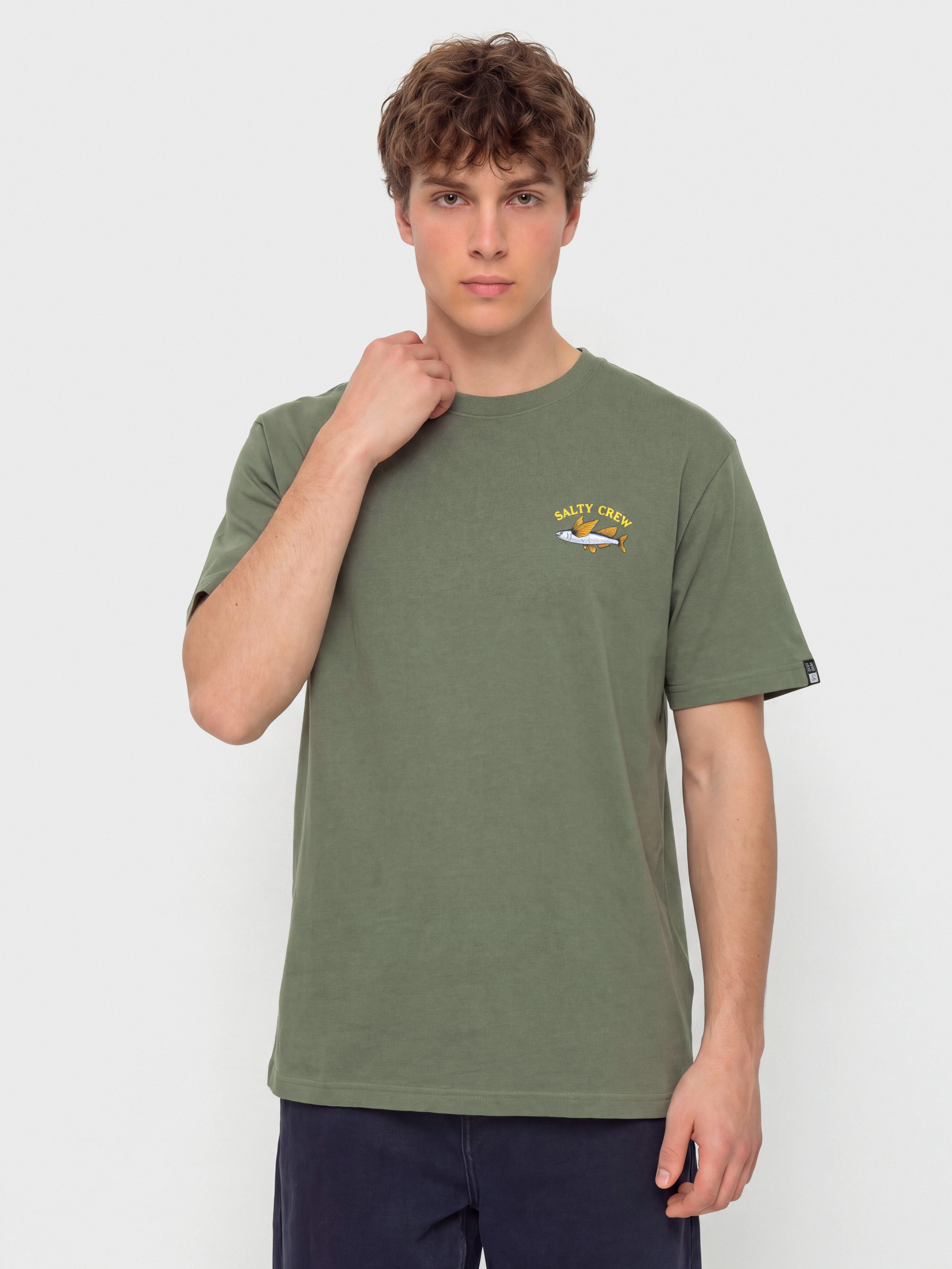 Tričko Salty Crew Fly Home (laurel wreath)