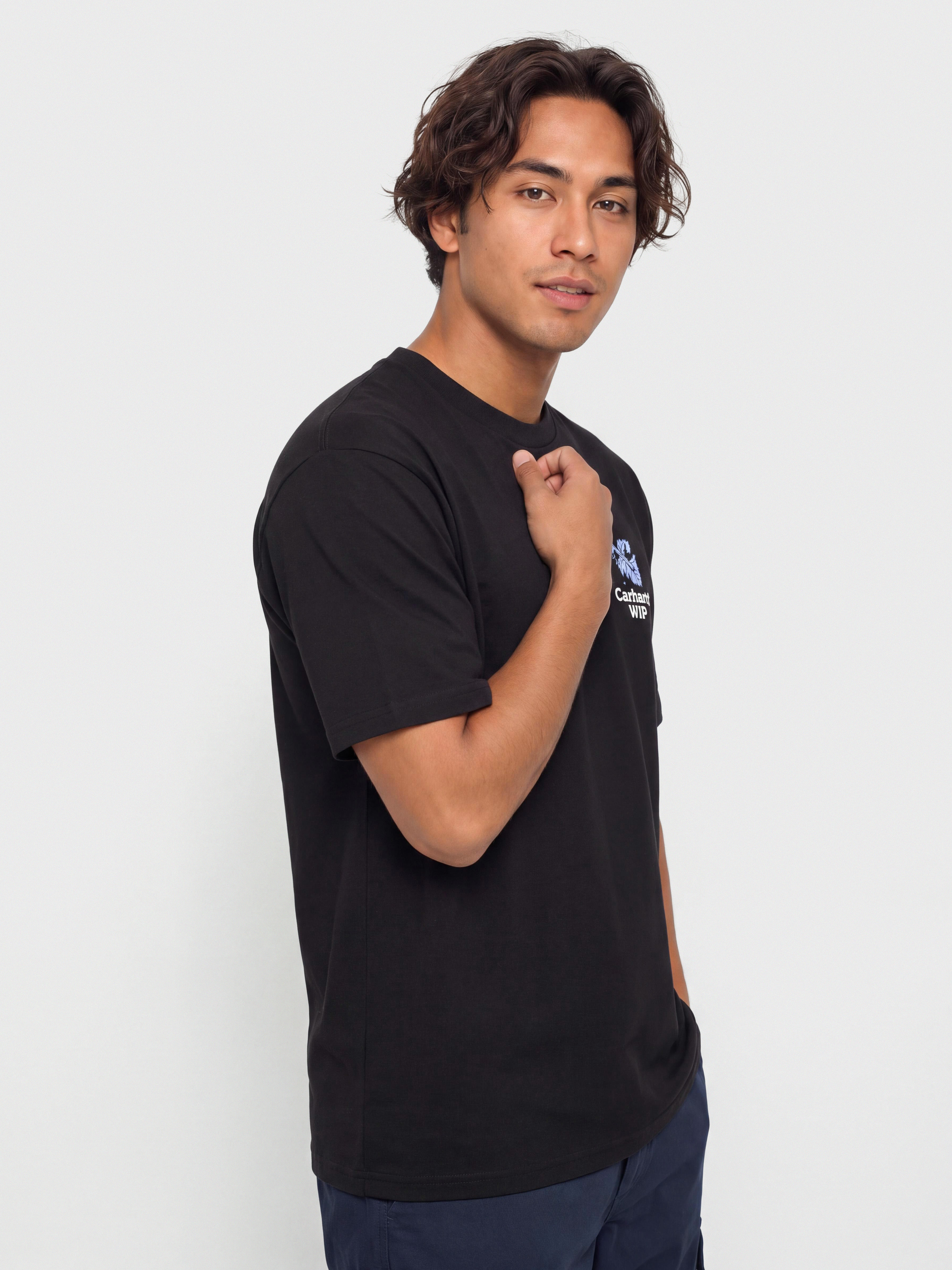 Tričko Carhartt WIP Grape Picker (black)