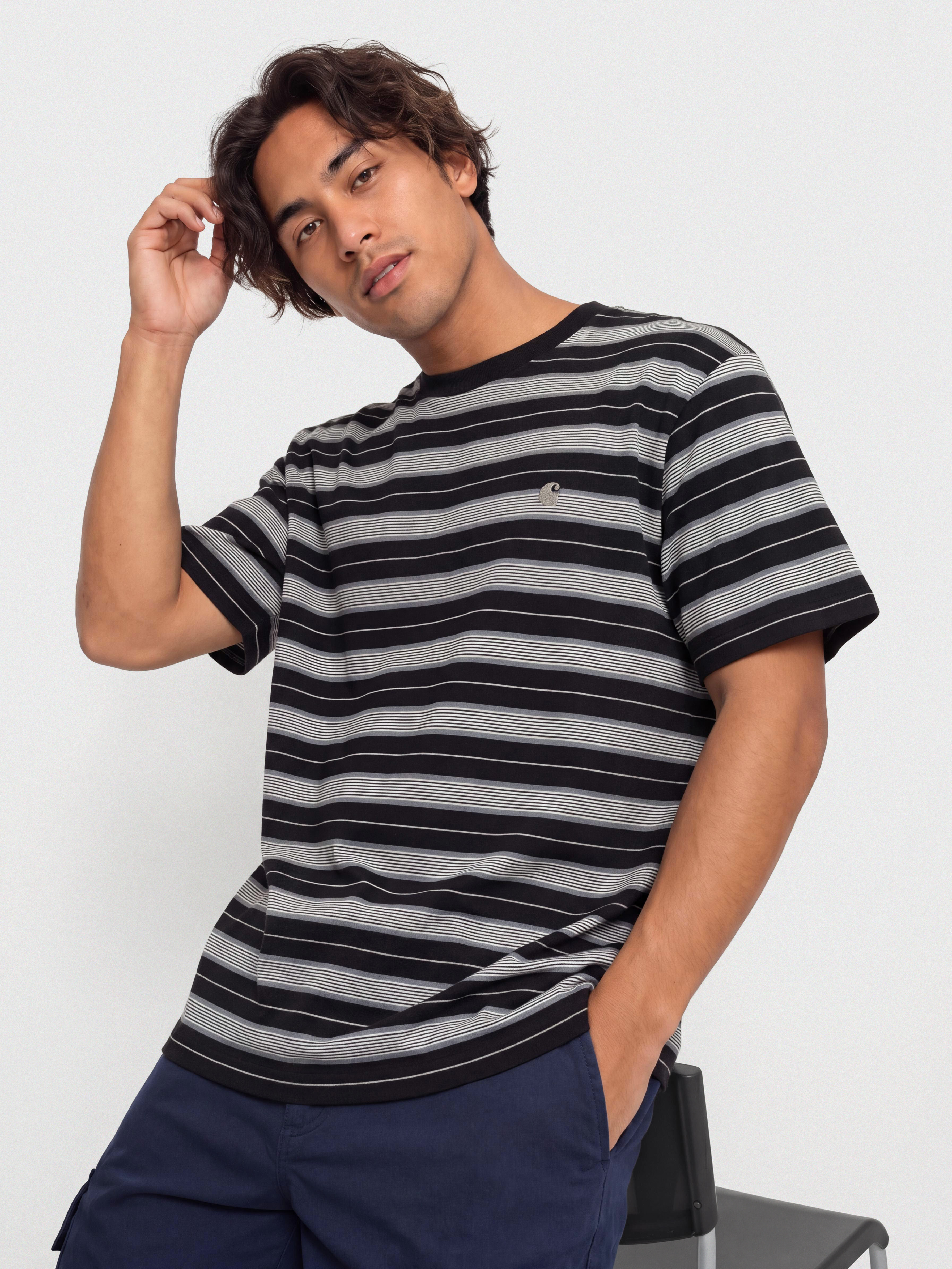 Tričko Carhartt WIP Bronson (bronson stripe black)