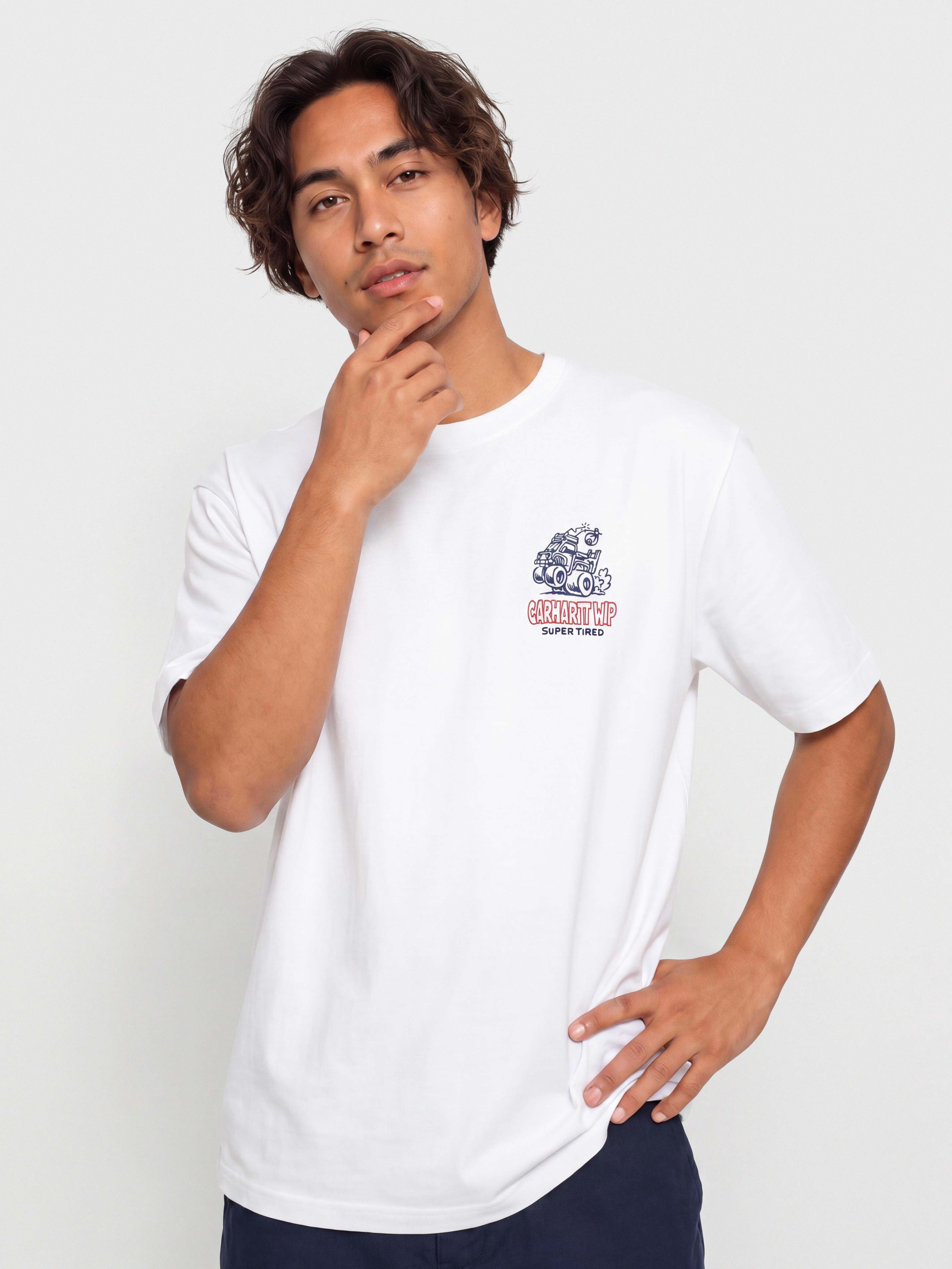 Tričko Carhartt WIP Hot Rat (white)