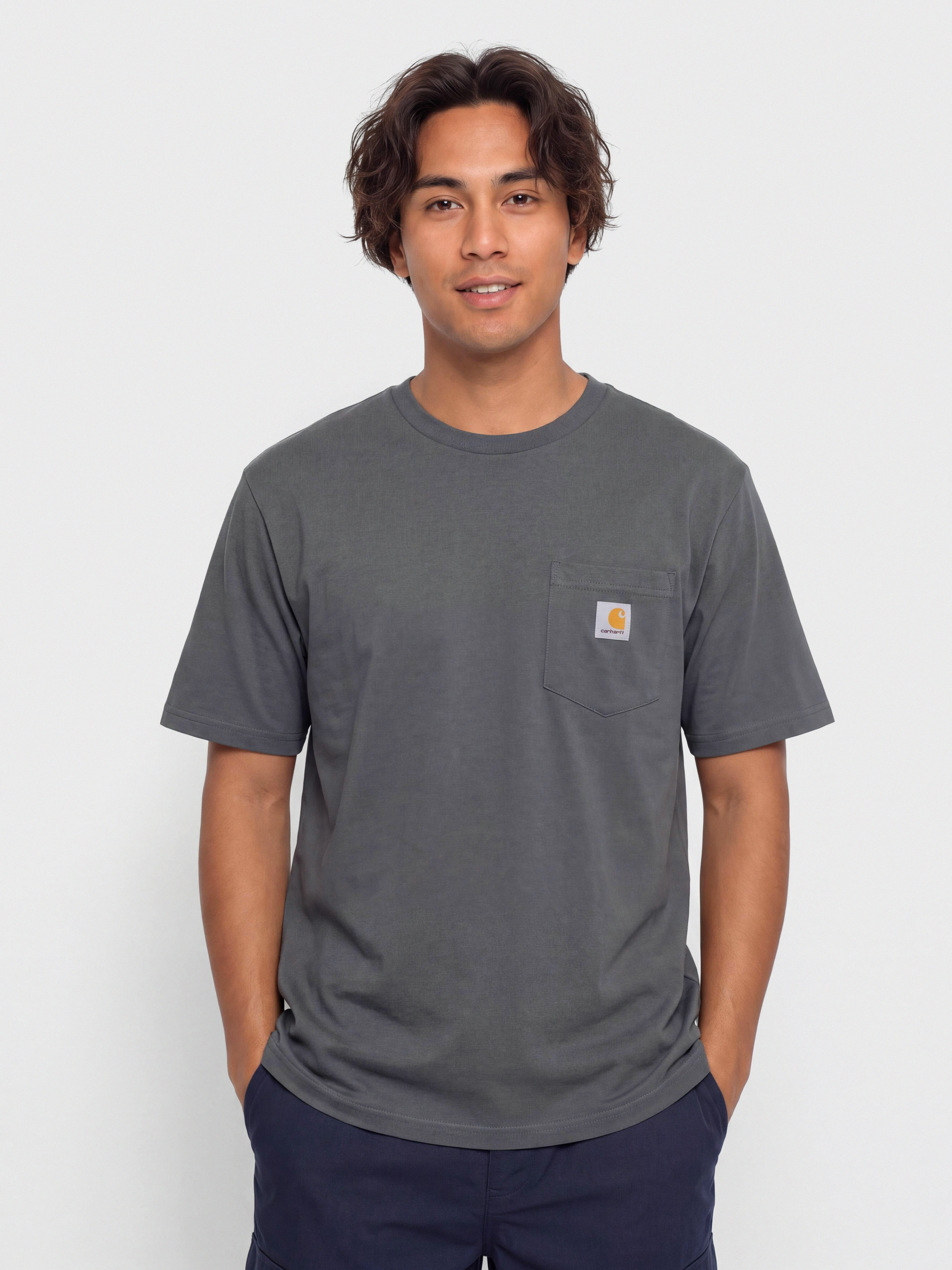 Tričko Carhartt WIP Pocket (styx)