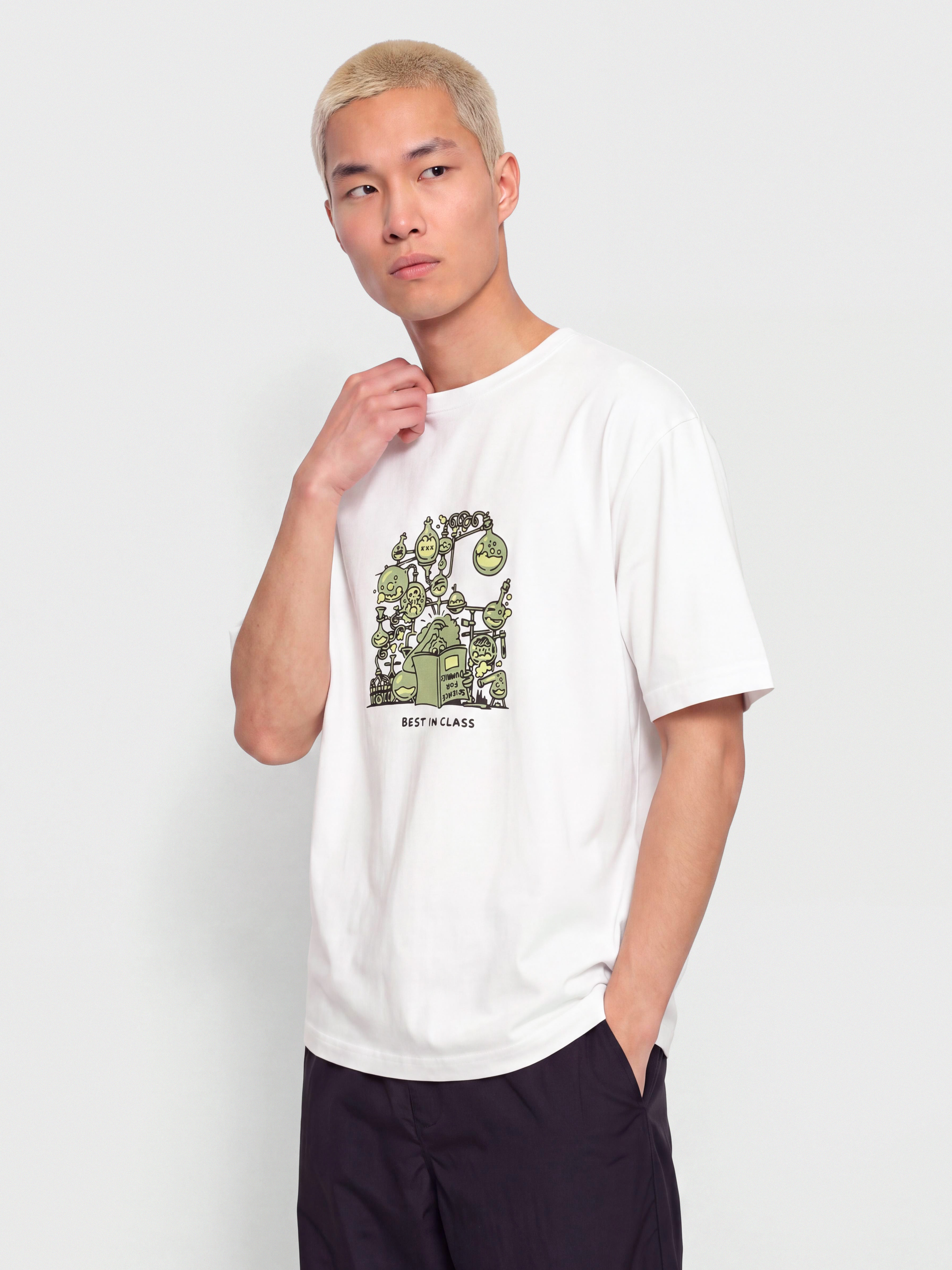 Tričko Carhartt WIP Beaker (white)