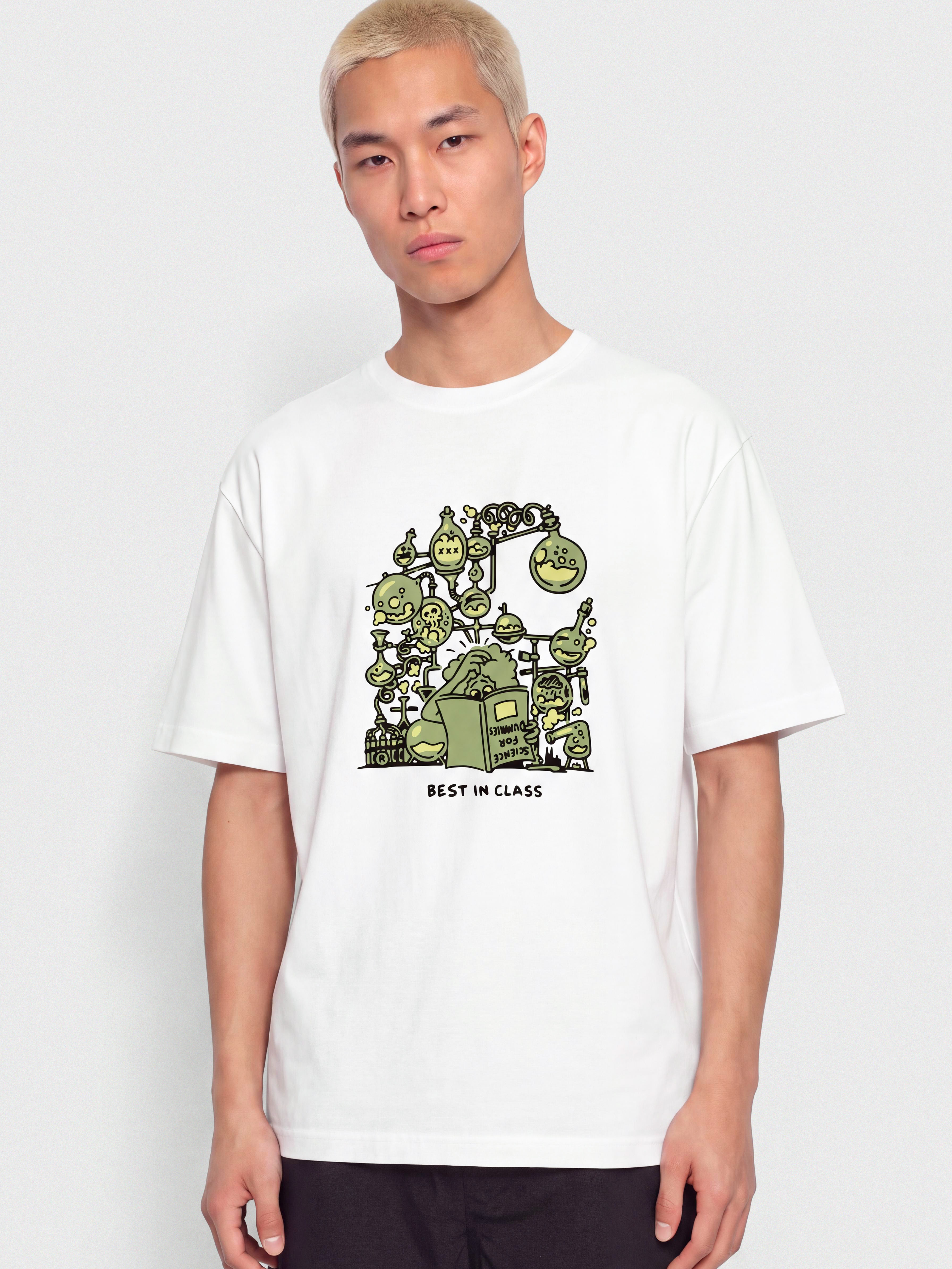 Tričko Carhartt WIP Beaker (white)