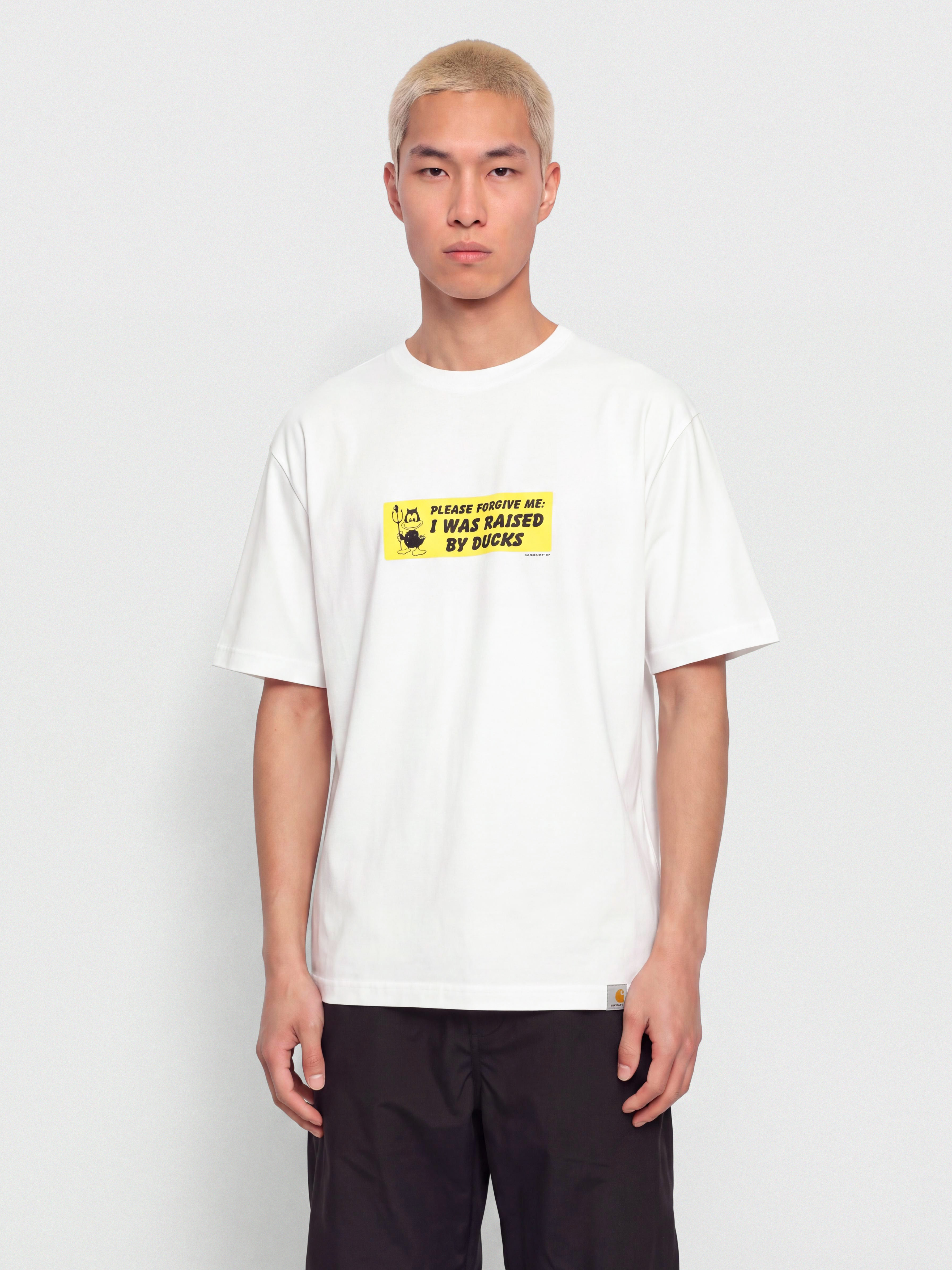 Tričko Carhartt WIP Bumper Stickers (white)