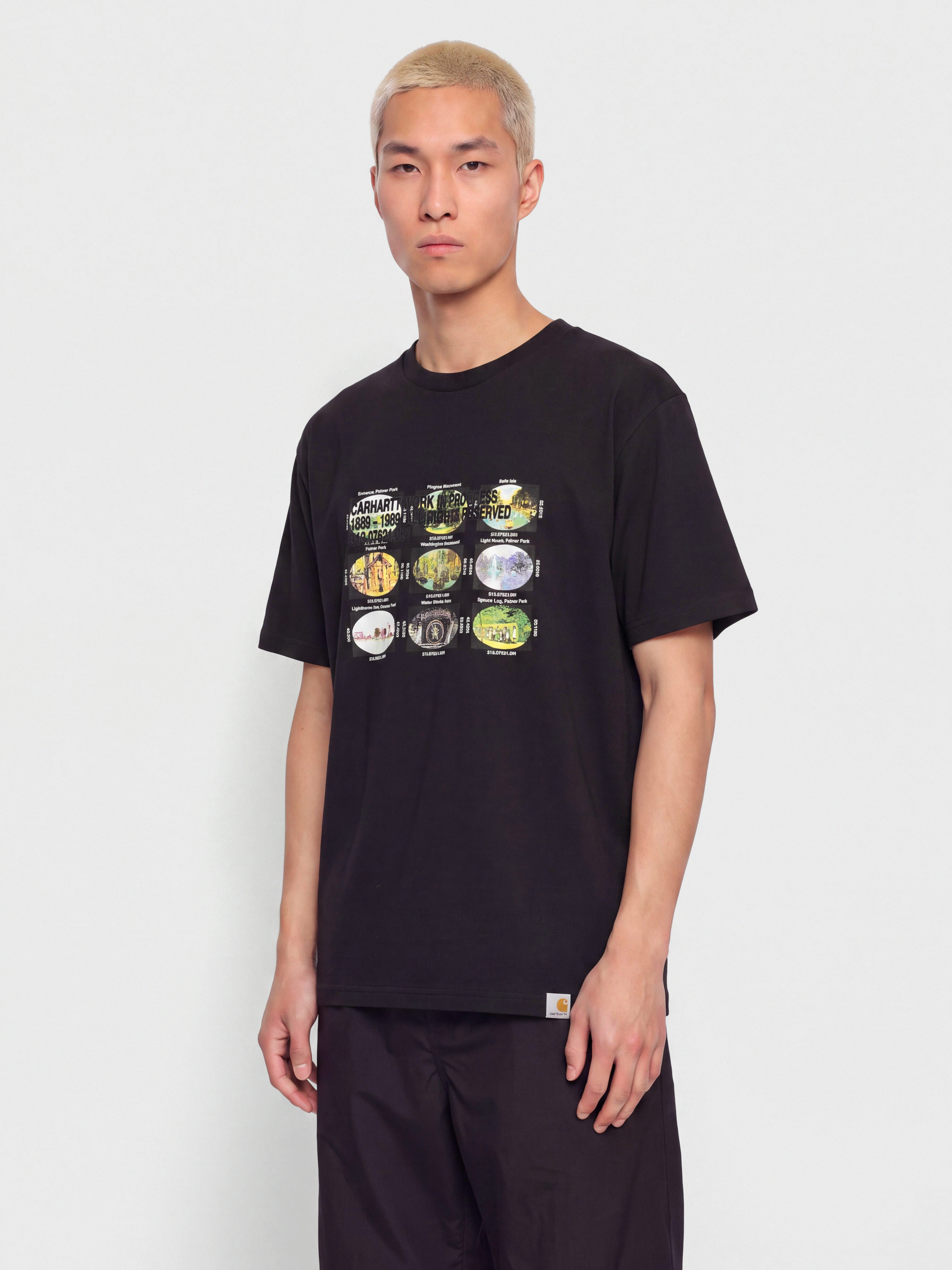 Tričko Carhartt WIP Coordinates (black)
