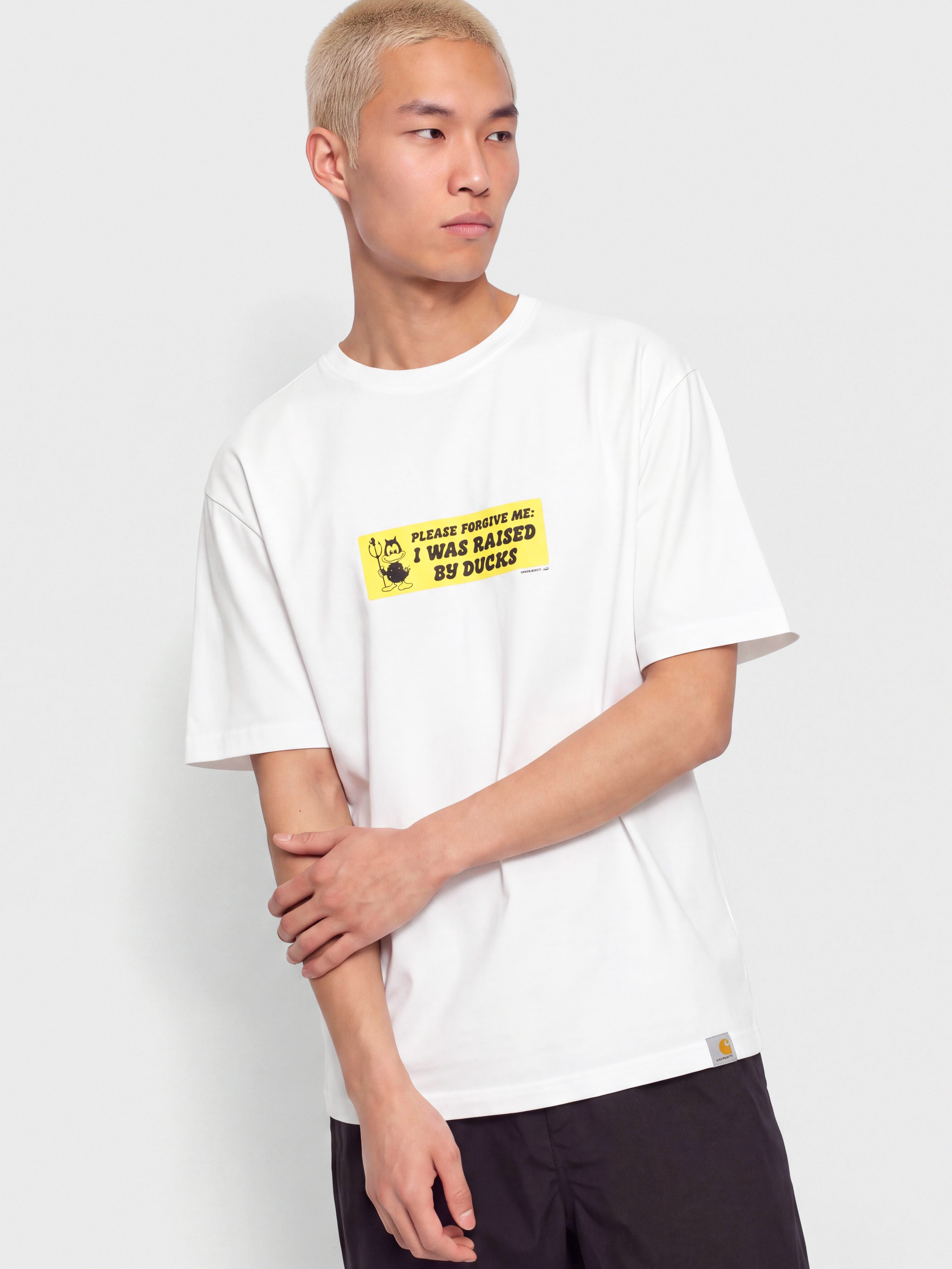 Tričko Carhartt WIP Bumper Stickers (white)