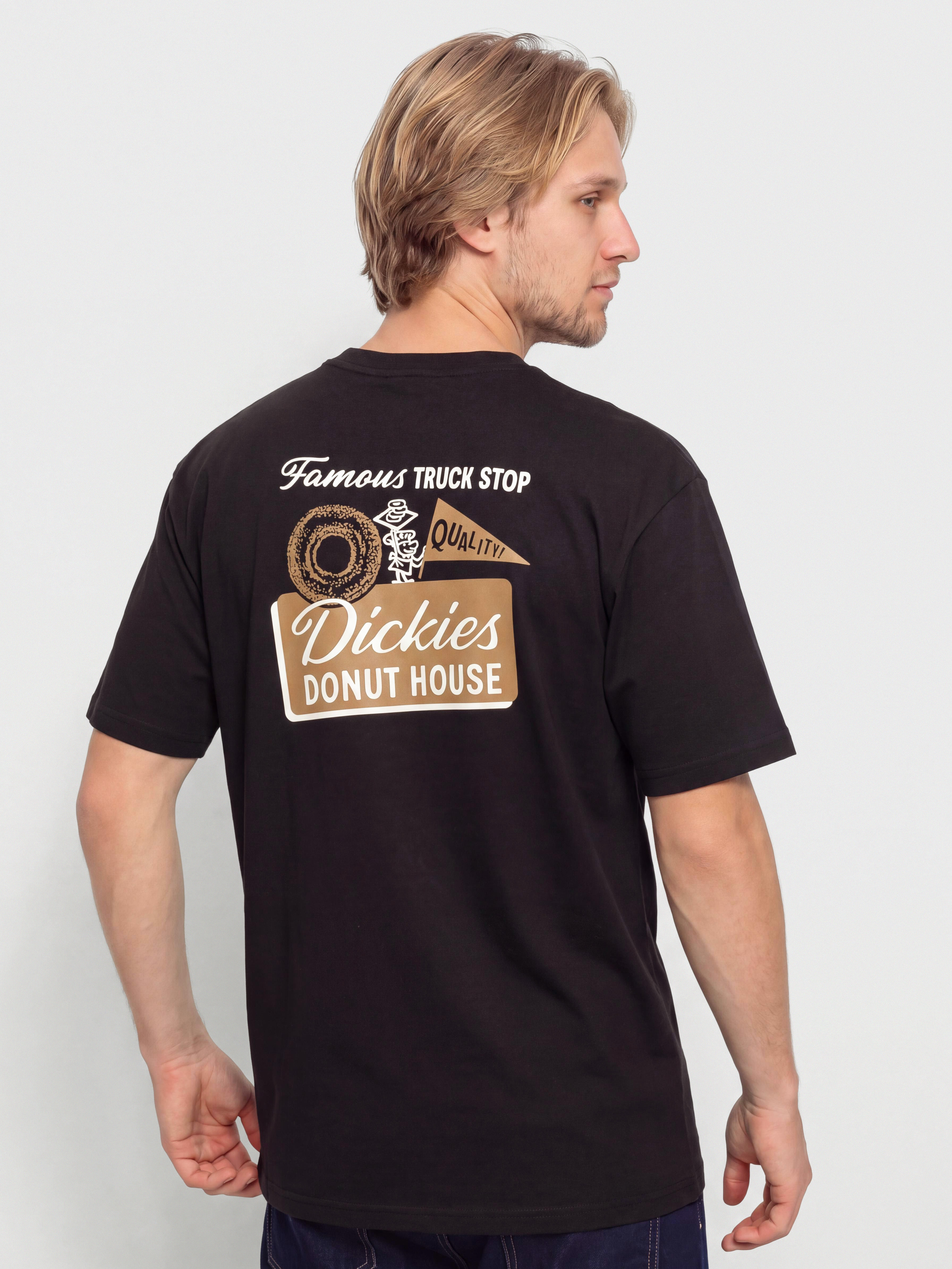 Tričko Dickies Donut House (black)