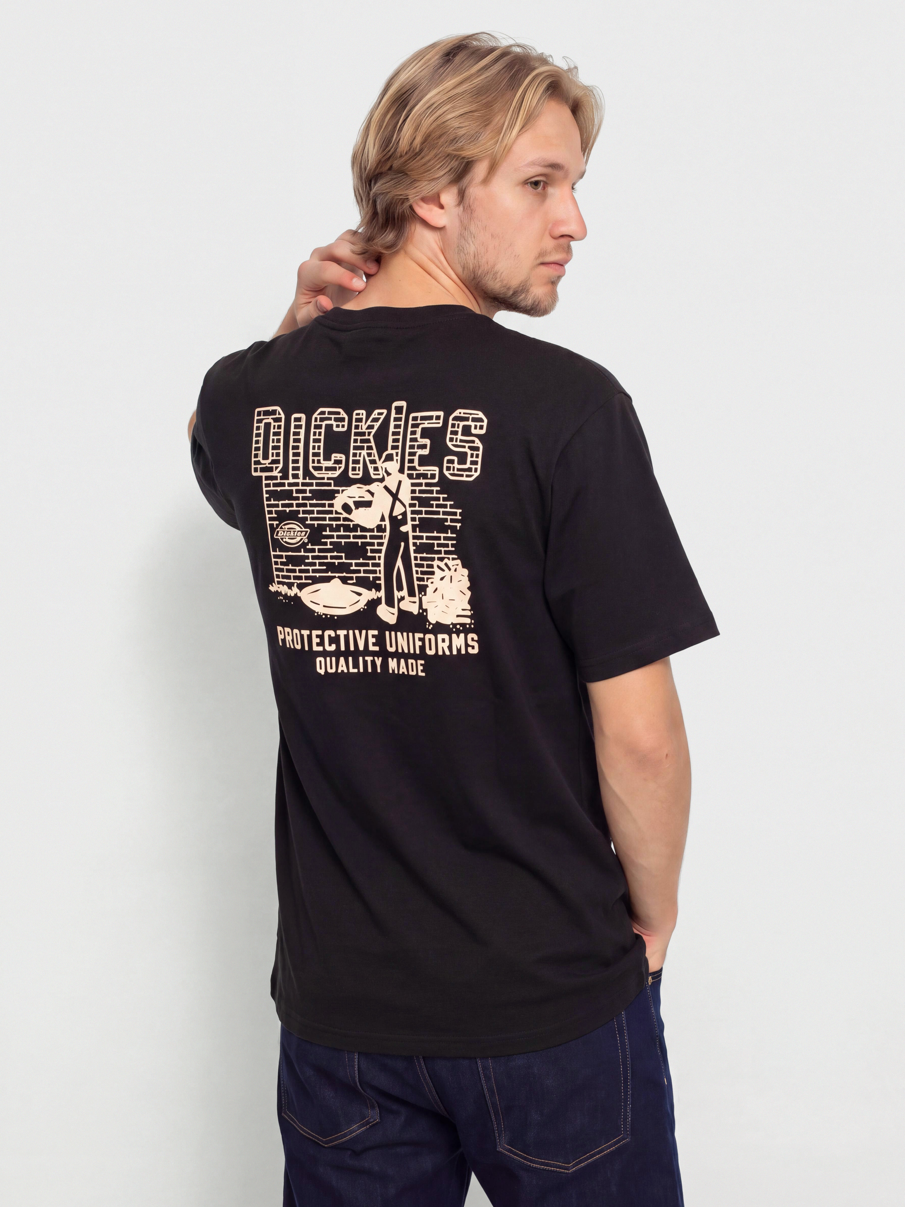 Tričko Dickies Bricklane (black)