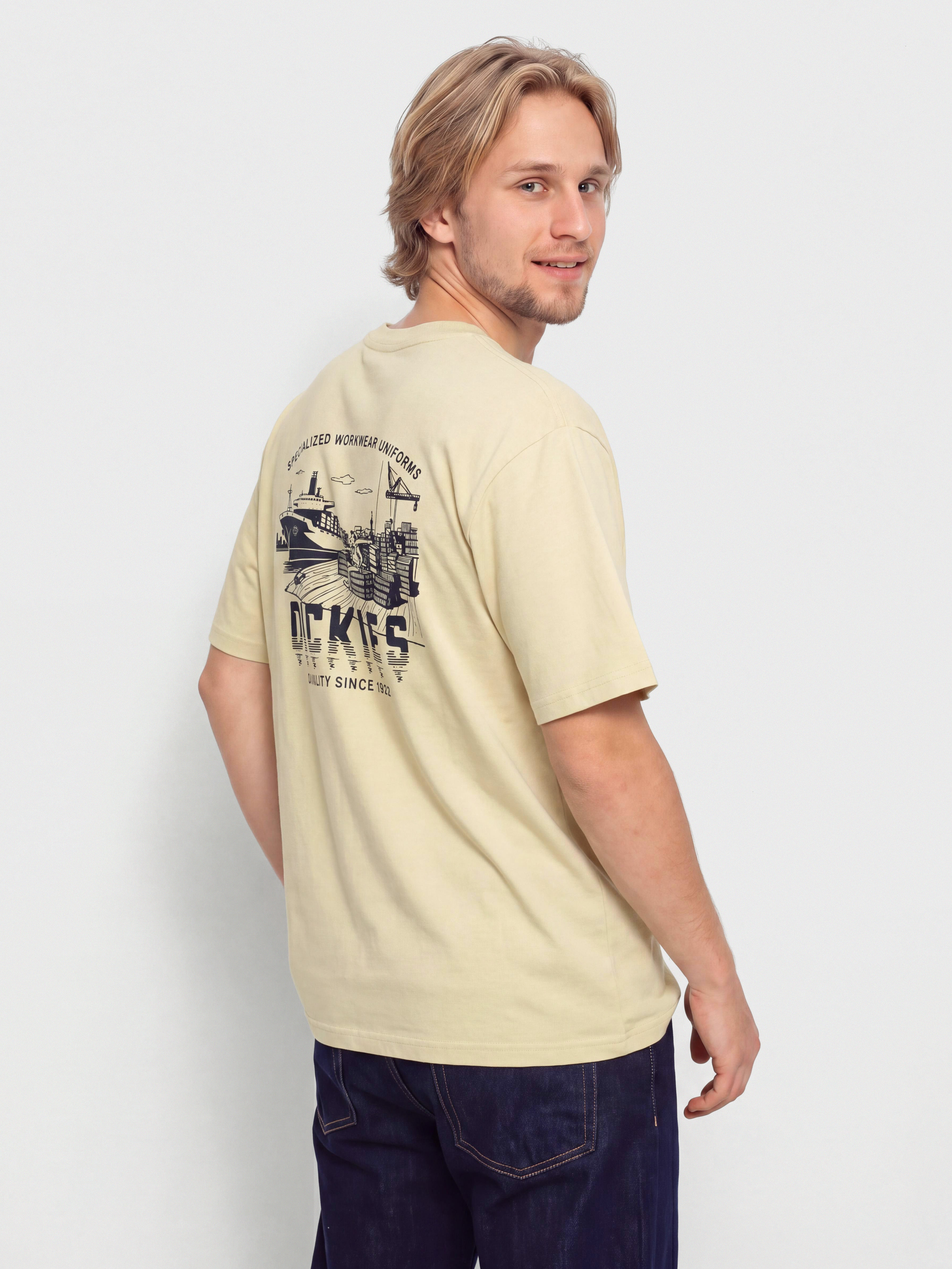 Tričko Dickies Pelham (wood ash)