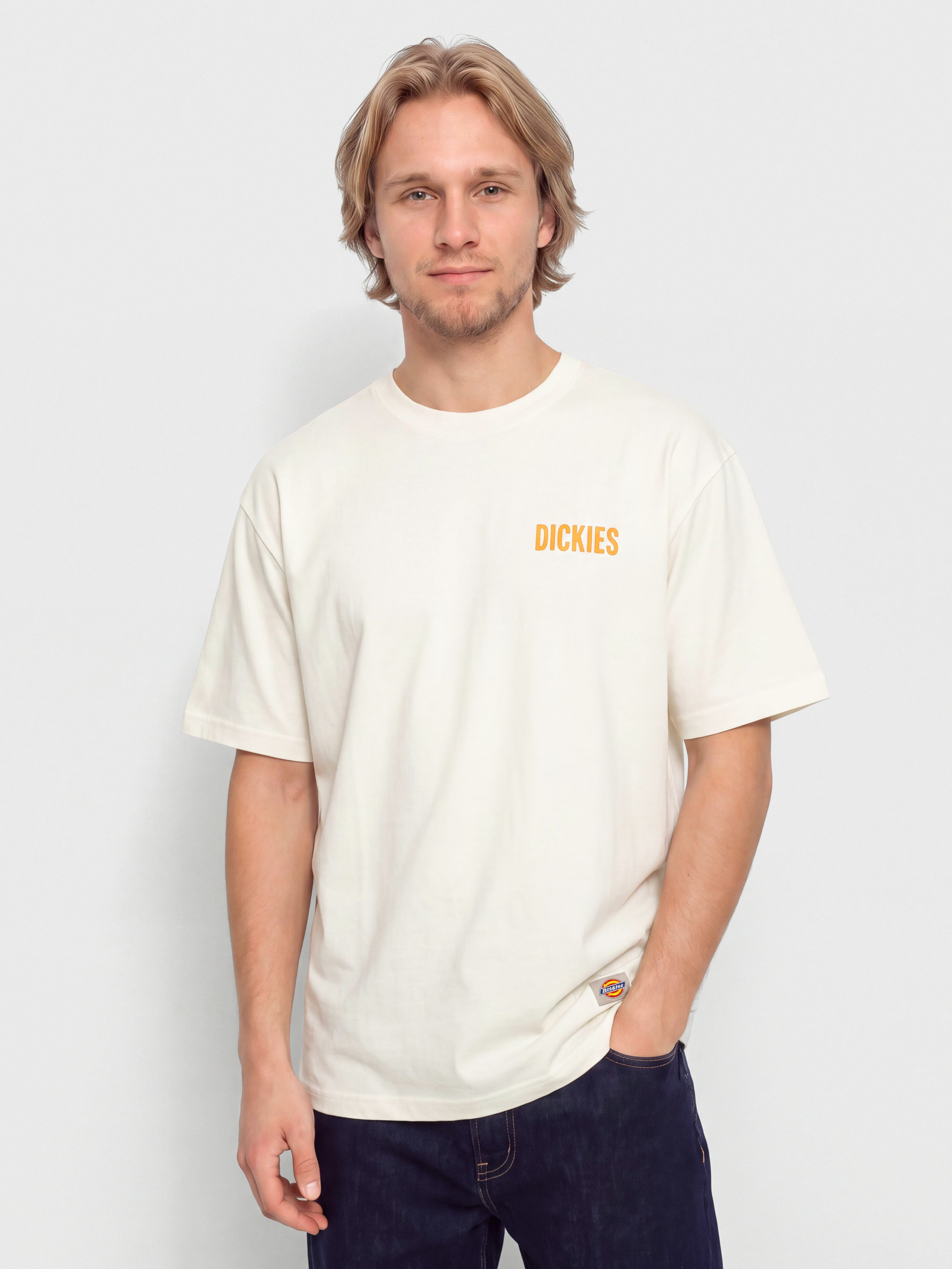 Tričko Dickies Wolfhurst (egret)