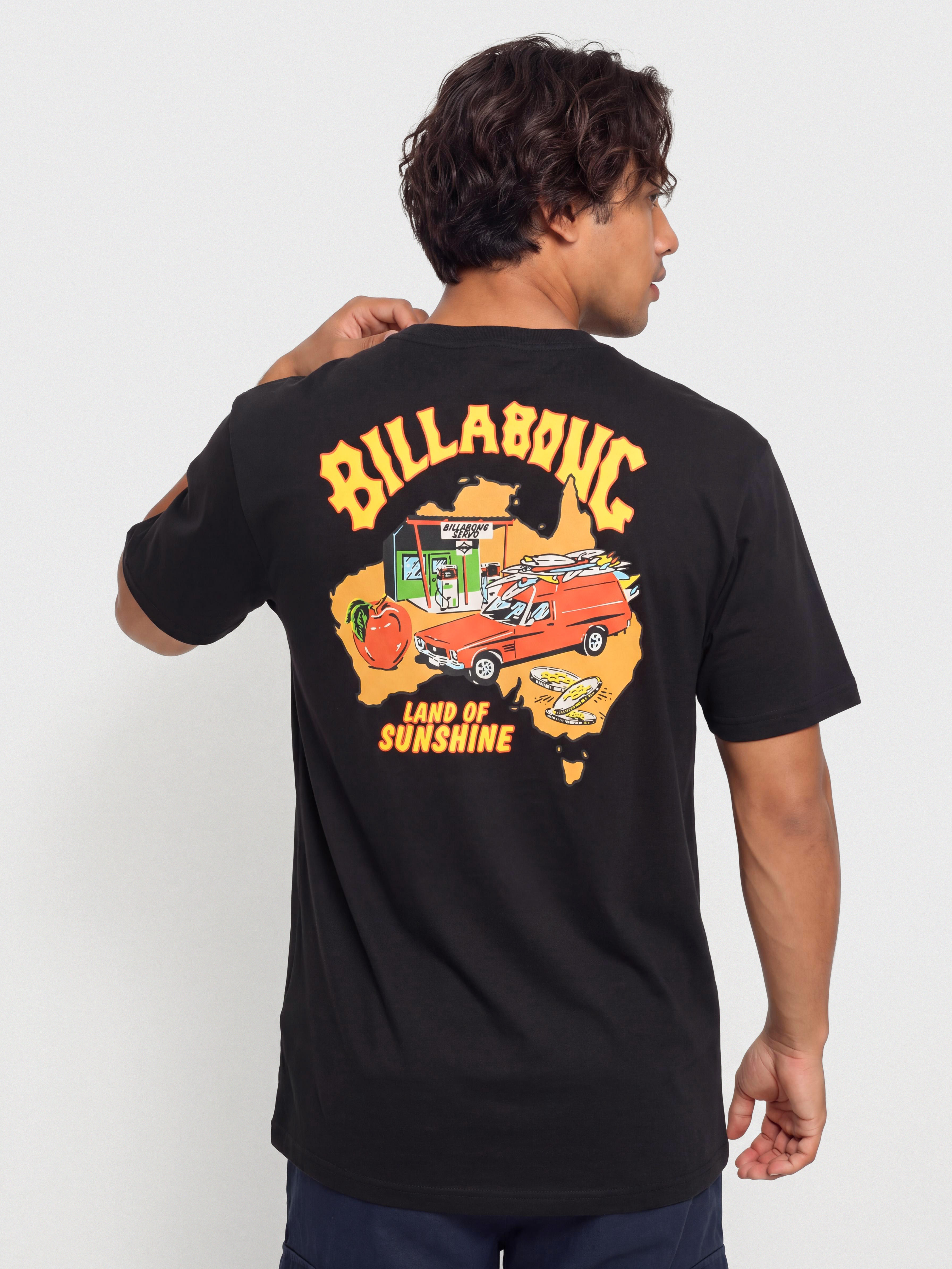 Tričko Billabong Origin (black)