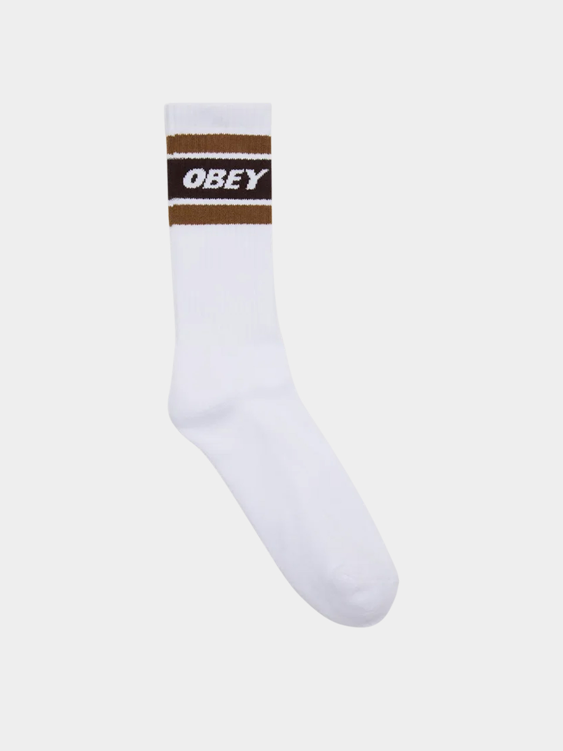Ponožky OBEY Cooper II (white/demitasse)