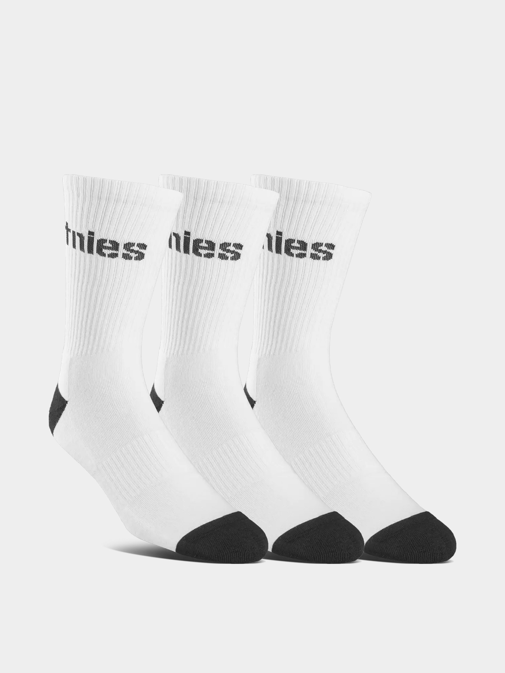 Ponožky Etnies Wordmark Sock 3 Pack (white)