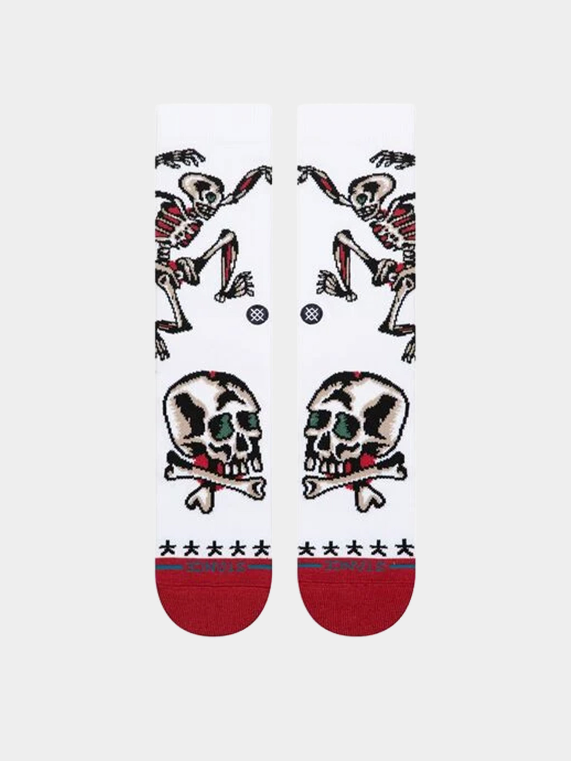 Ponožky Stance Skeleton Crew (white)