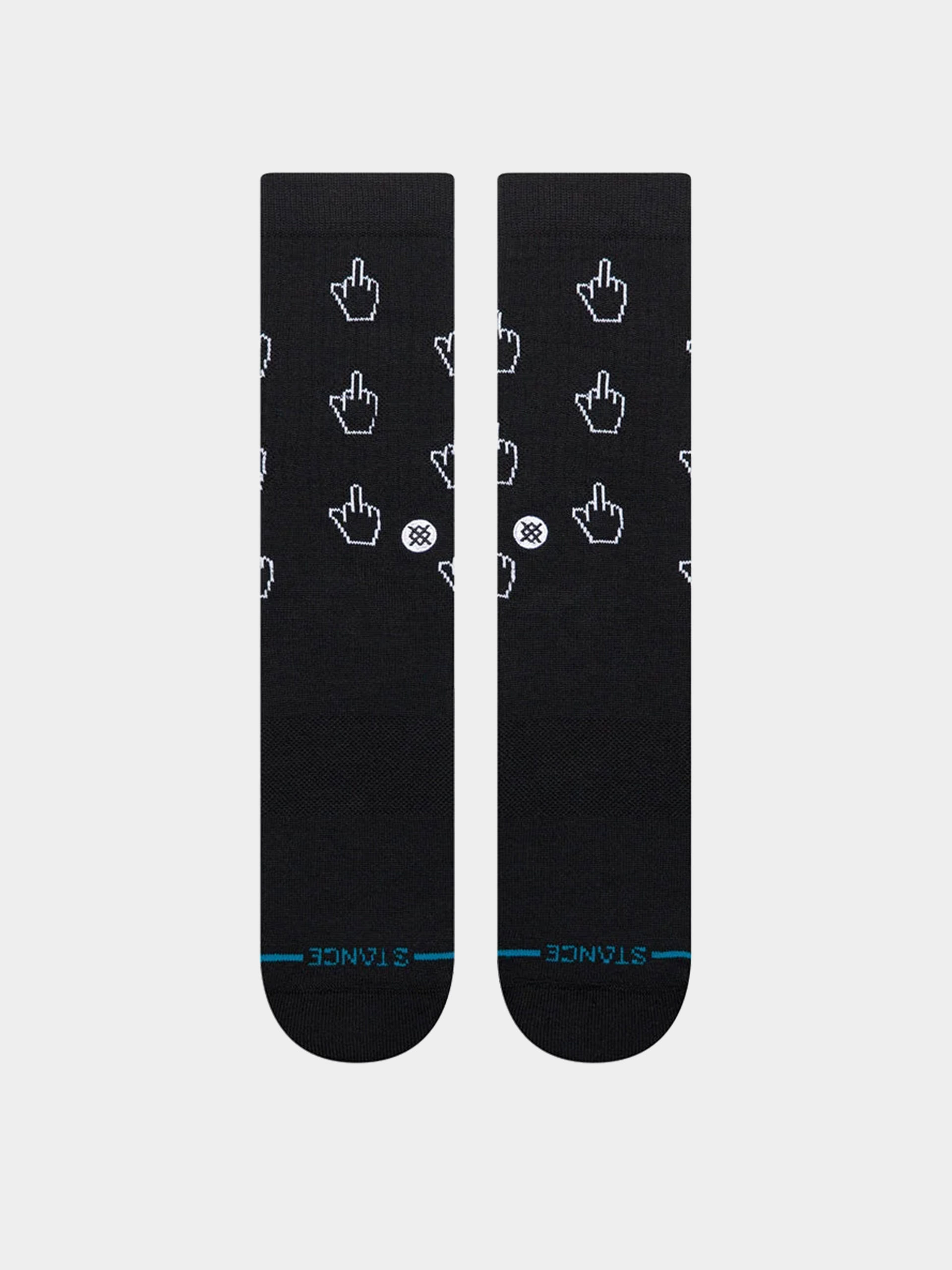 Ponožky Stance Cursor Crew (black)
