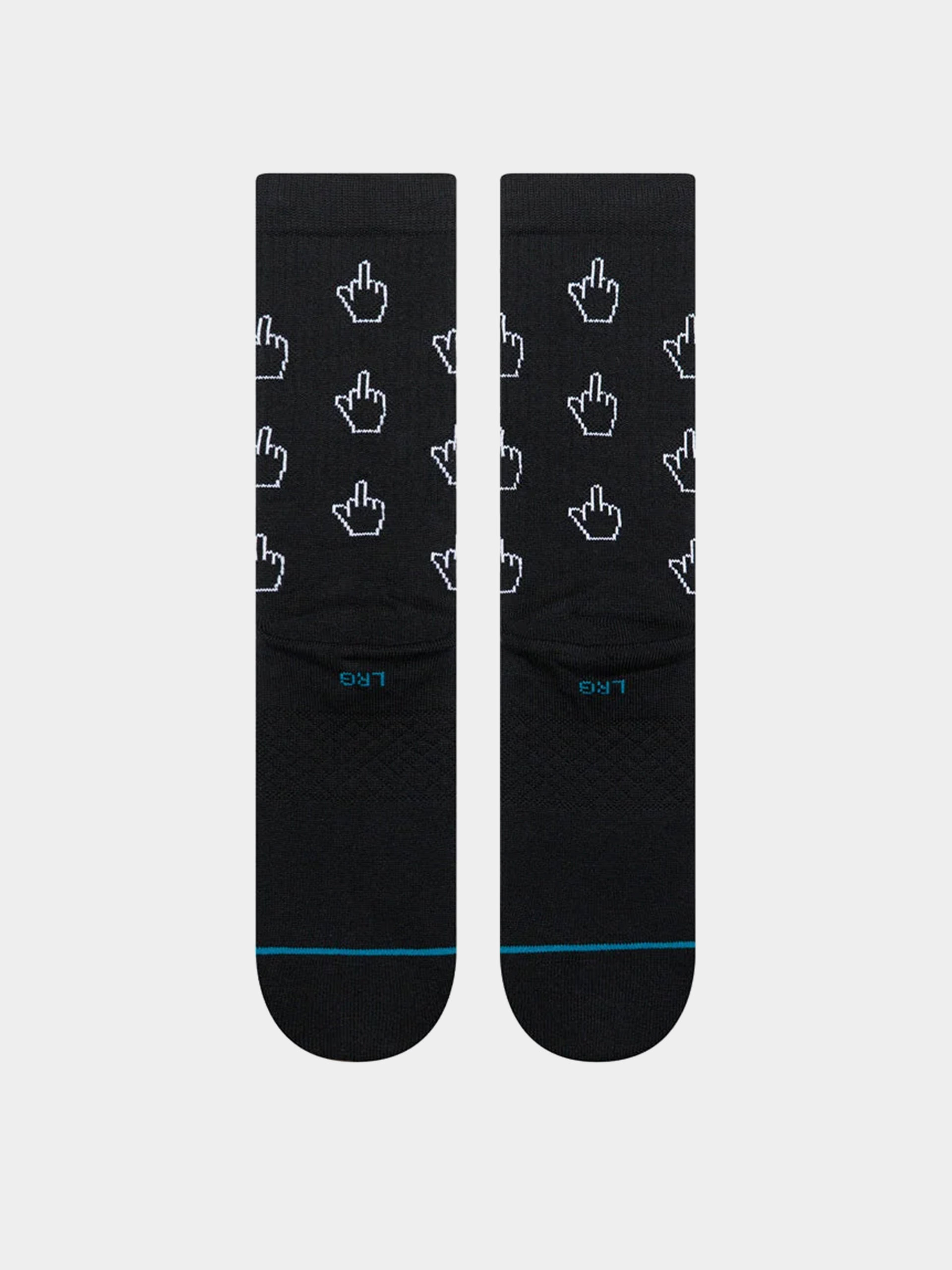 Ponožky Stance Cursor Crew (black)