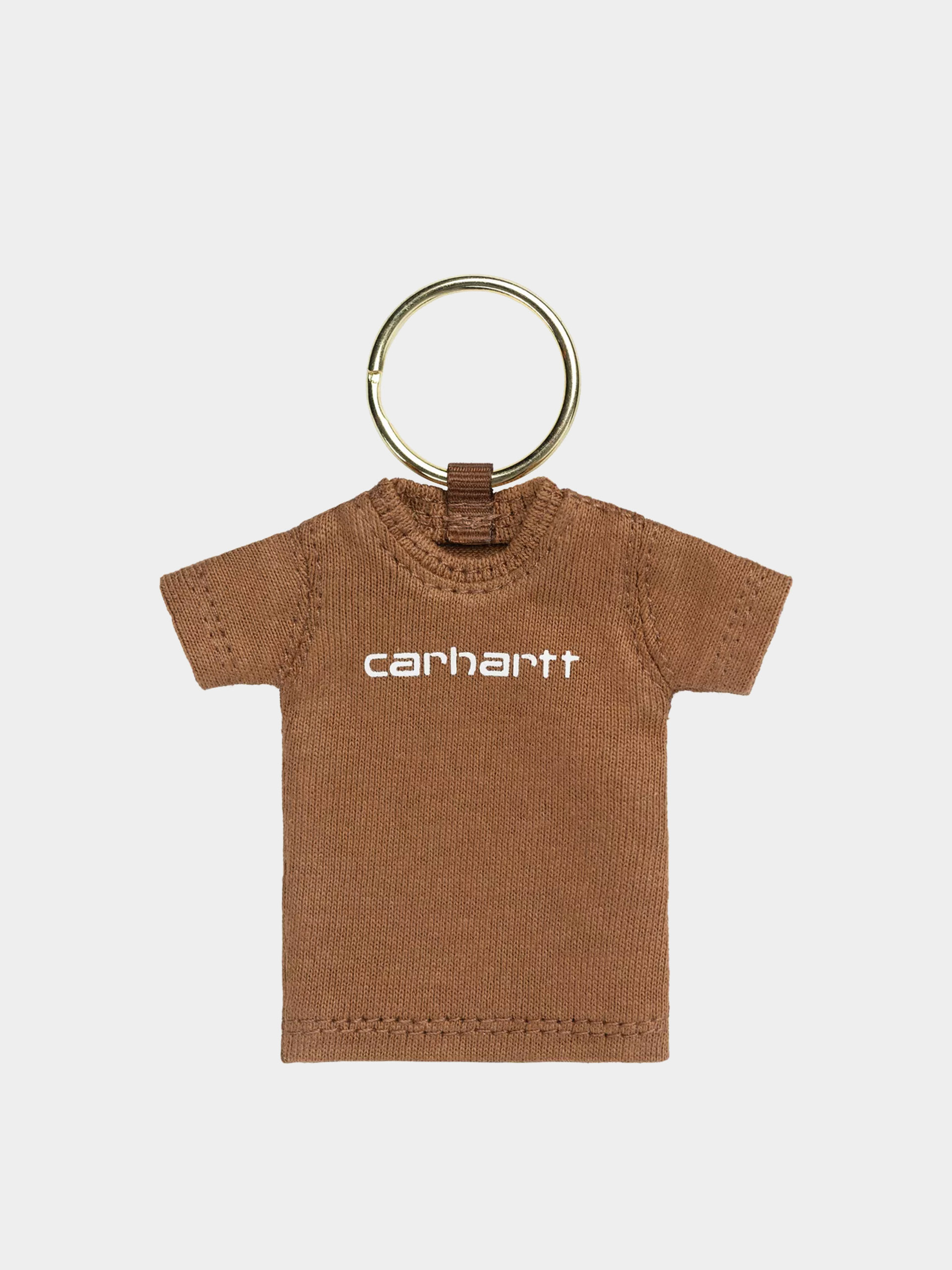 Kľúčenka Carhartt WIP Mini Script Keychain (hamilton brown)